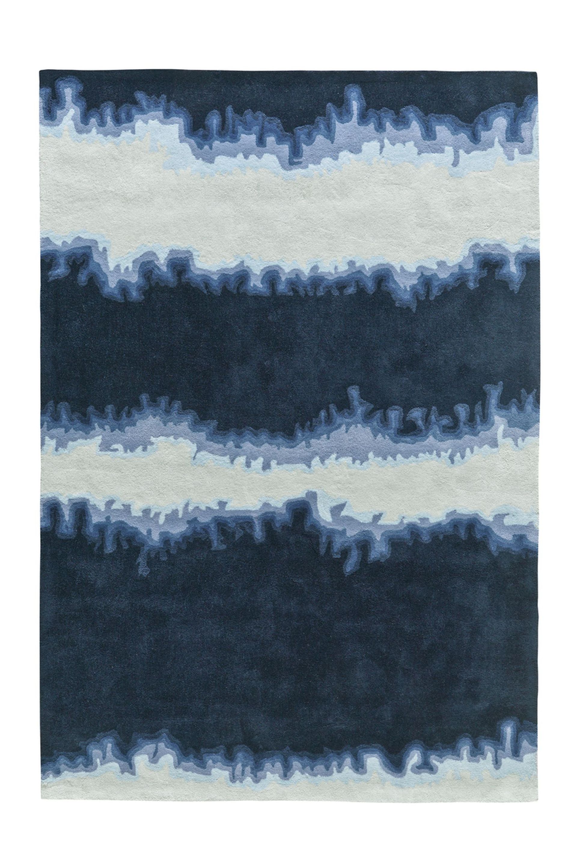 Teppich Spirit 3090 Blau / Weiß 170 cm x 240 cm