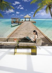 Papier Fototapete - Beach Resort - Größe 368 x 254 cm