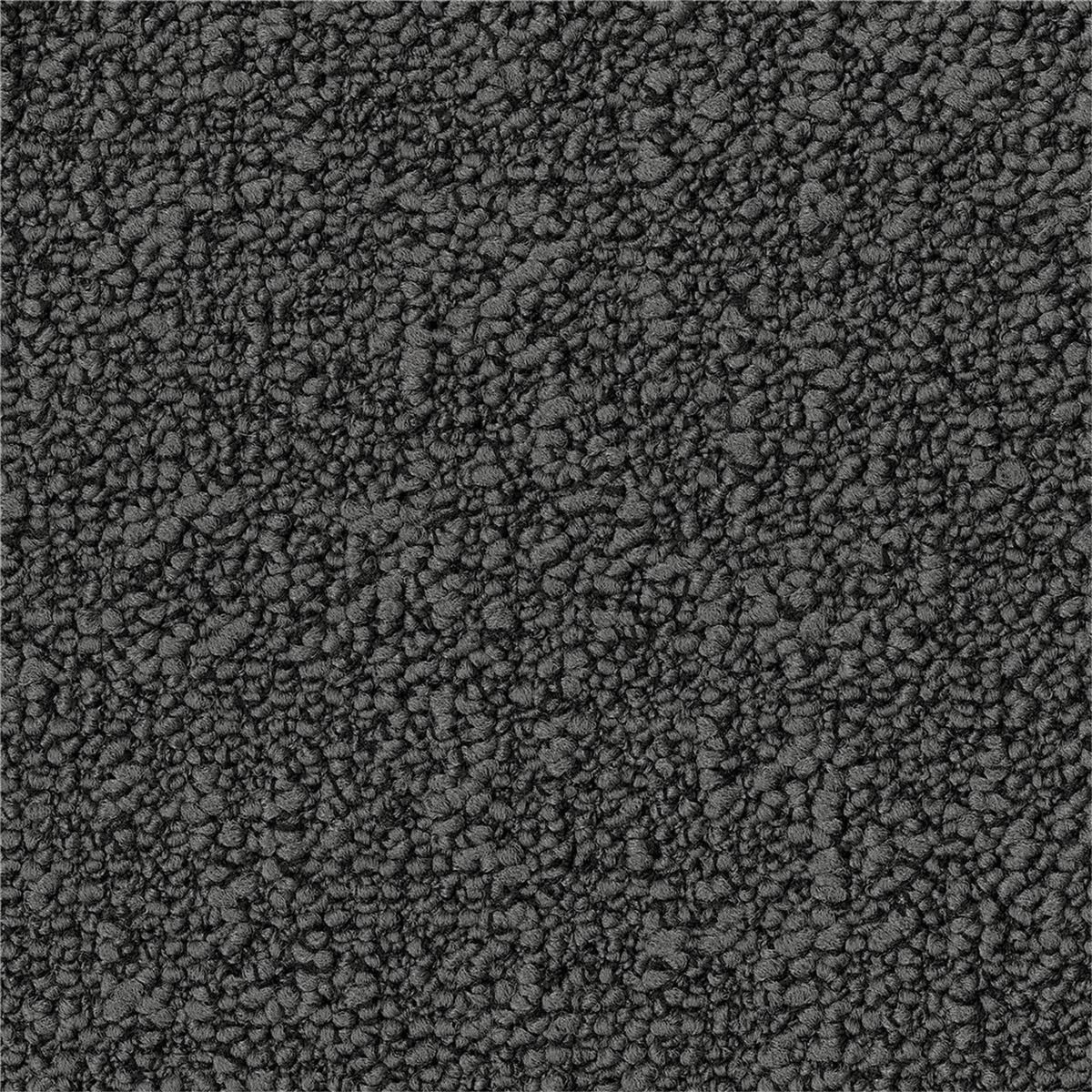 Teppichfliesen 50 x 50 cm Schlinge strukturiert Fields B751 9980 Grau Allover