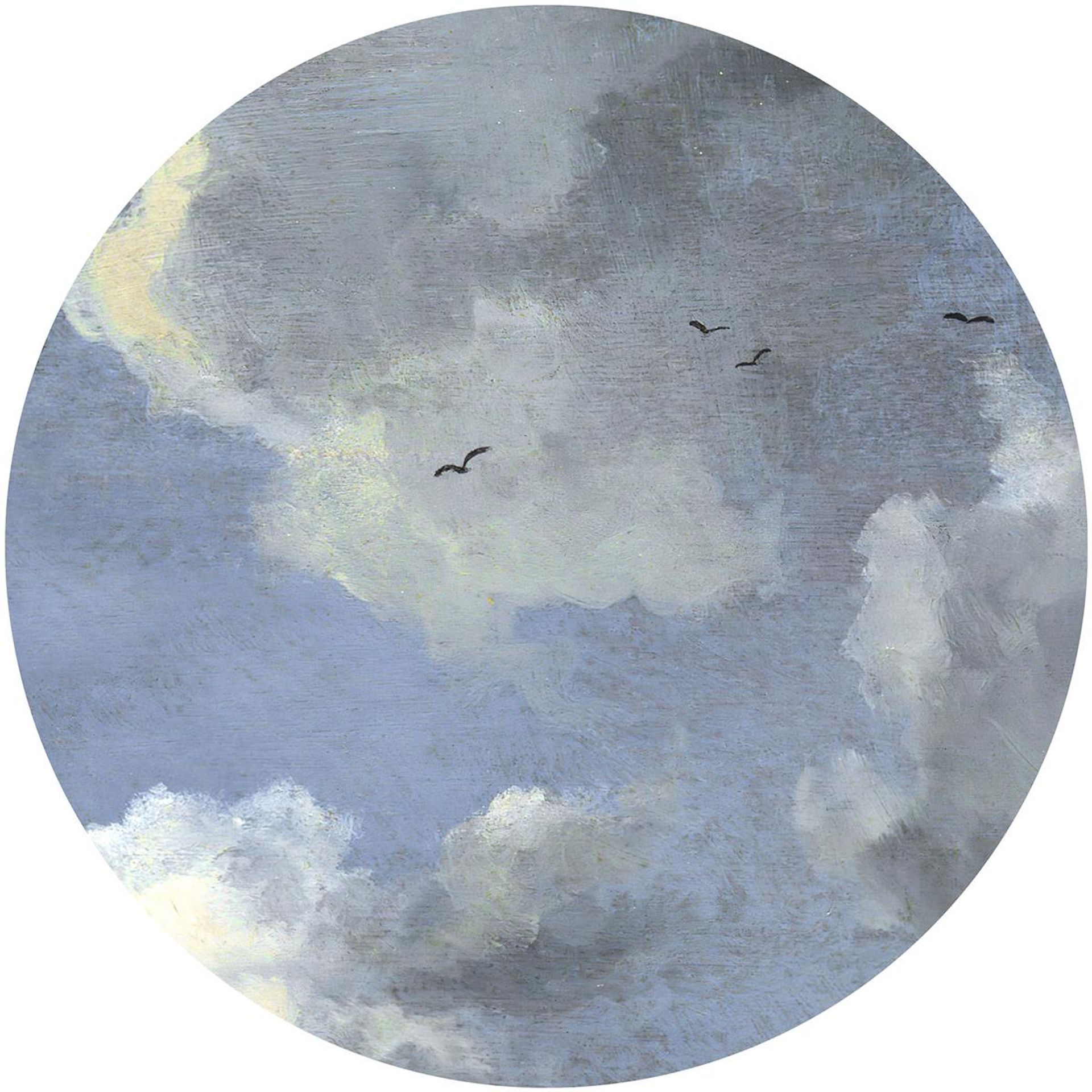 Selbstklebende Vlies Fototapete/Wandtattoo - Simply Sky - Größe 125 x 125 cm