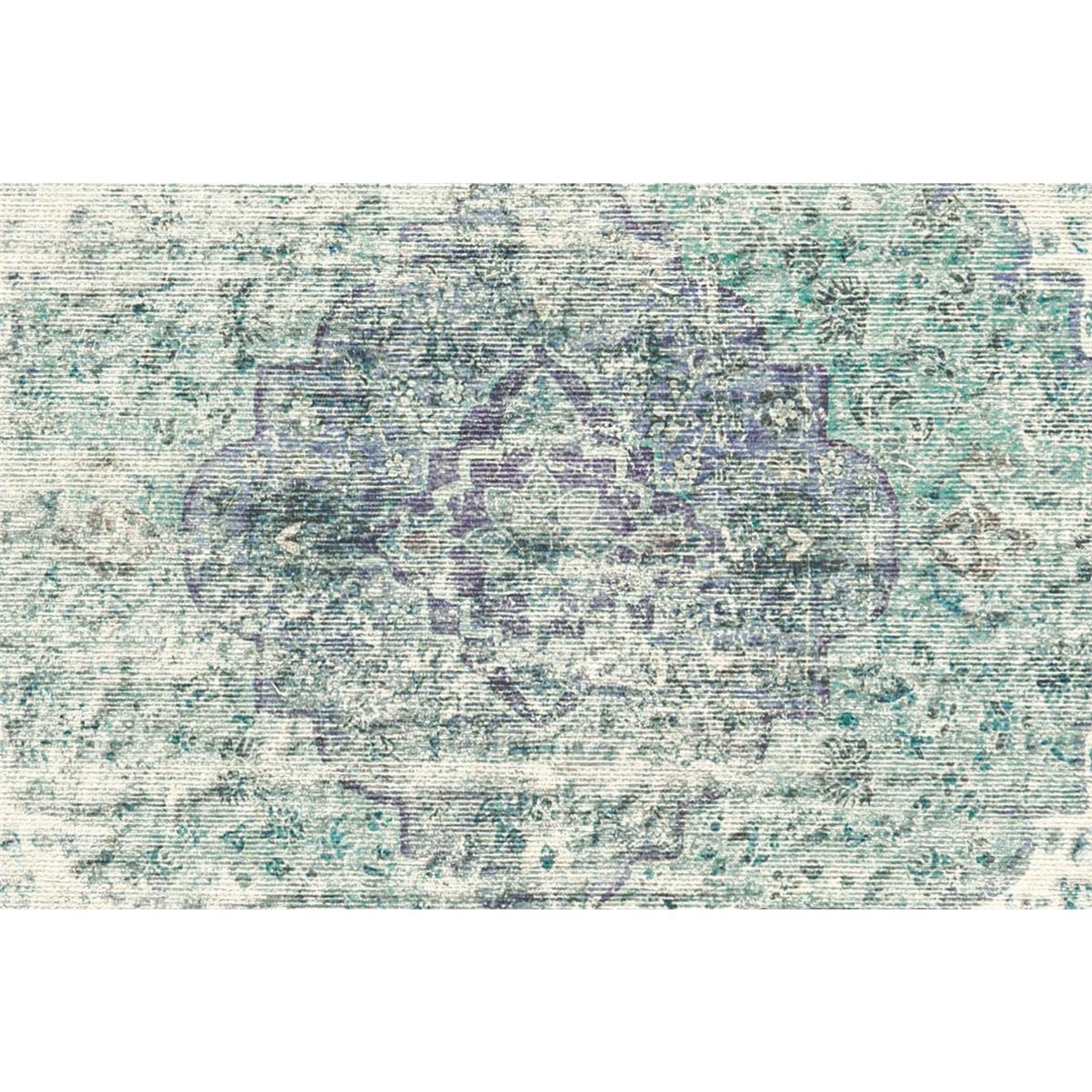 Teppich Vintage 8401 Elfenbein / Mint 200 cm x 290 cm