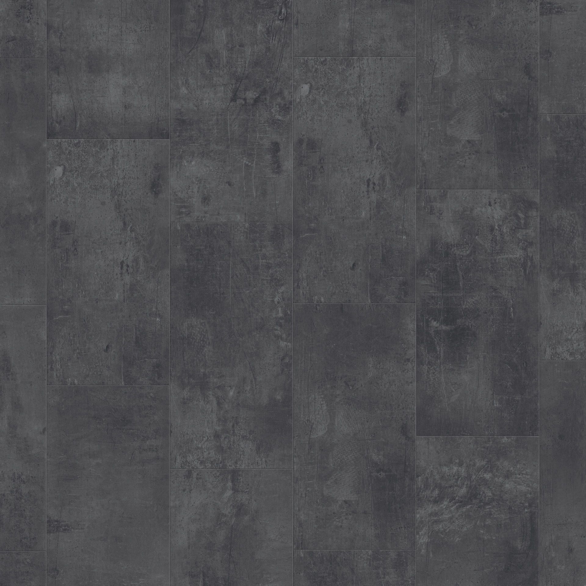 Designboden CLASSICS-Vintage Zinc-Black Fliese 66,66 cm x 33,33 cm - Nutzschichtdicke 0,55 mm
