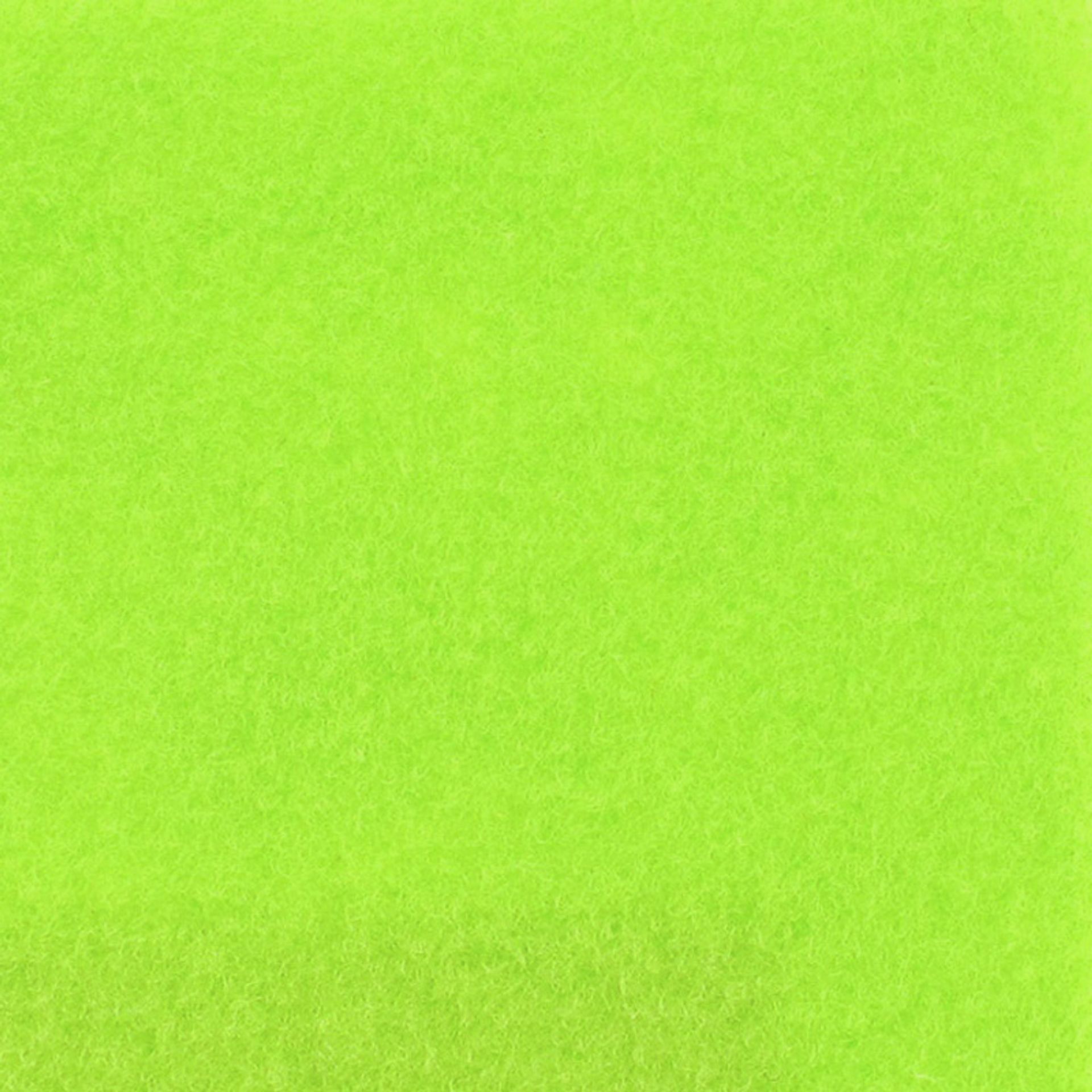 Messeboden Velours EXPOLUXE Lime Green 9591 mit Schutzfolie  - Rollenbreite 200 cm