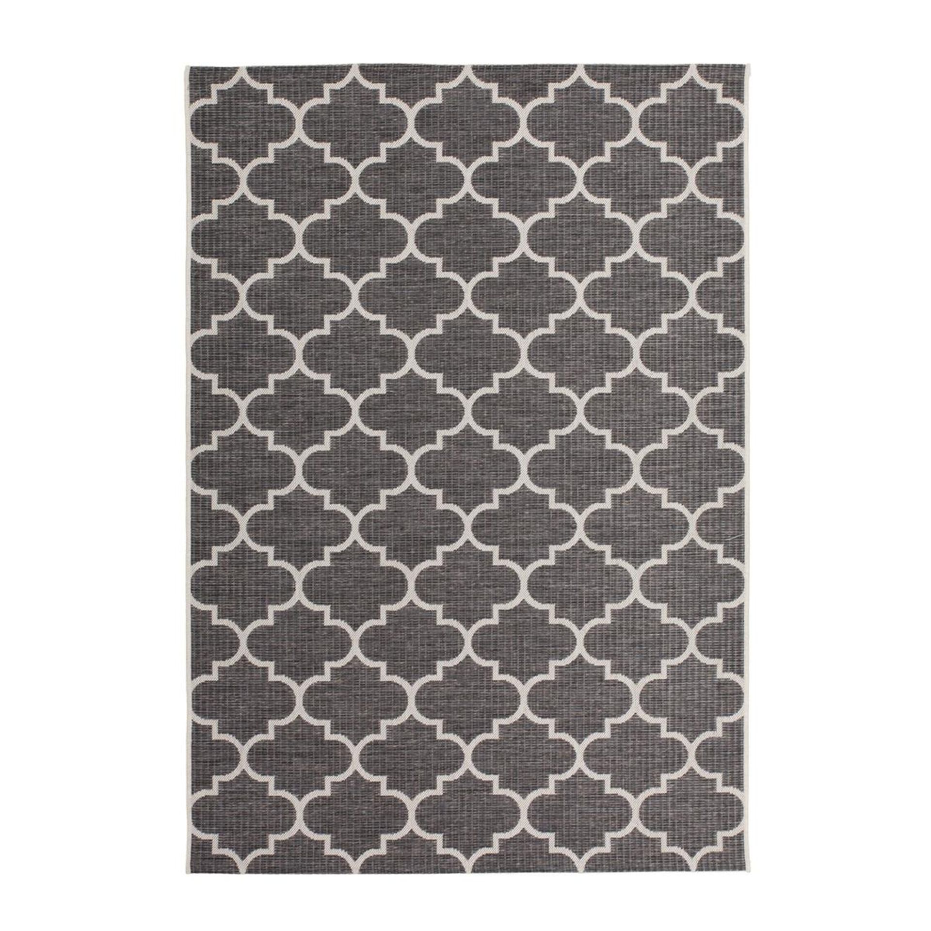 Teppich Indonesia - Batu Grau 80 cm x 230 cm