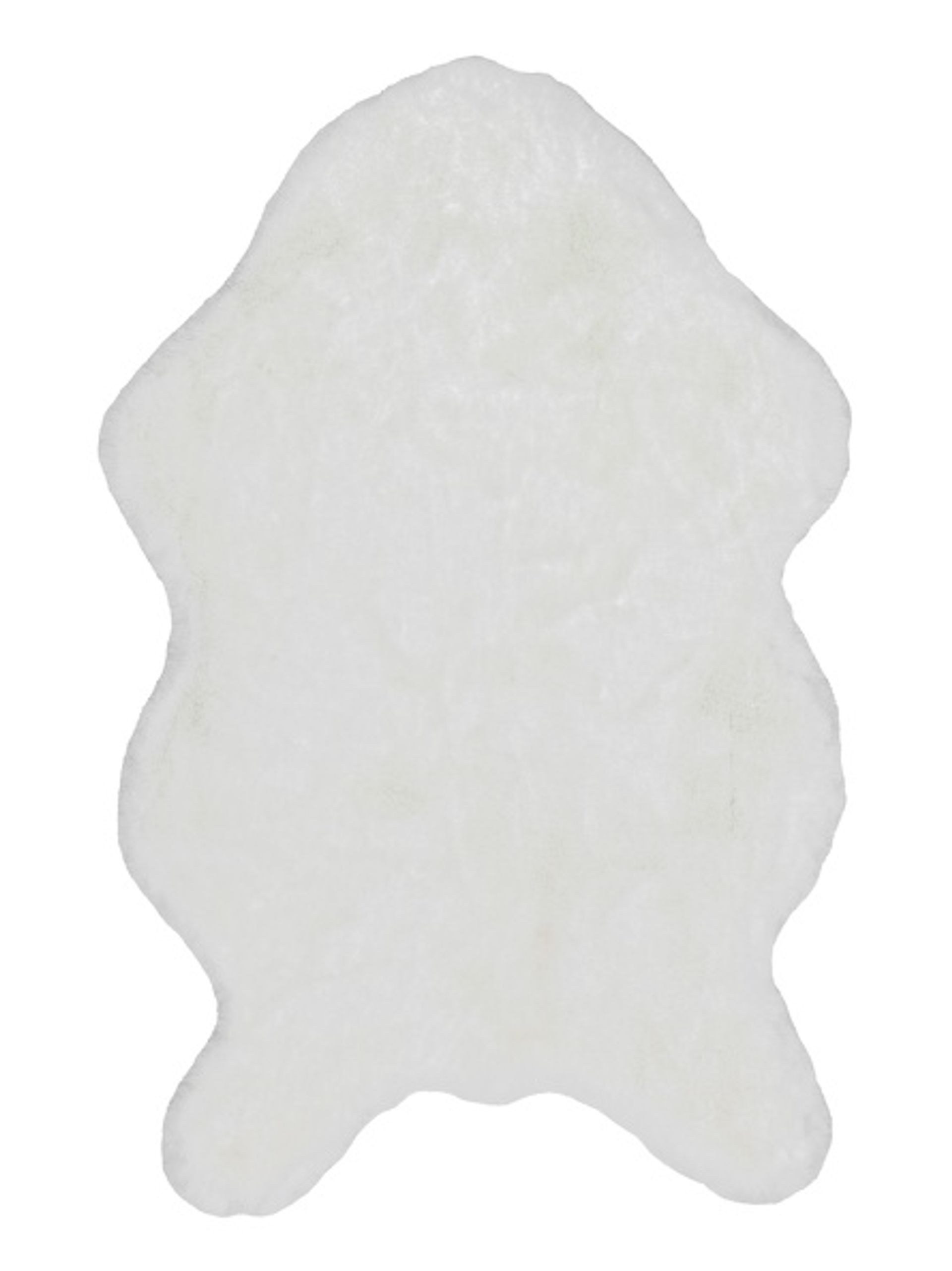 Teppich TENDER Shape Weiß - 70 cm x 110 cm