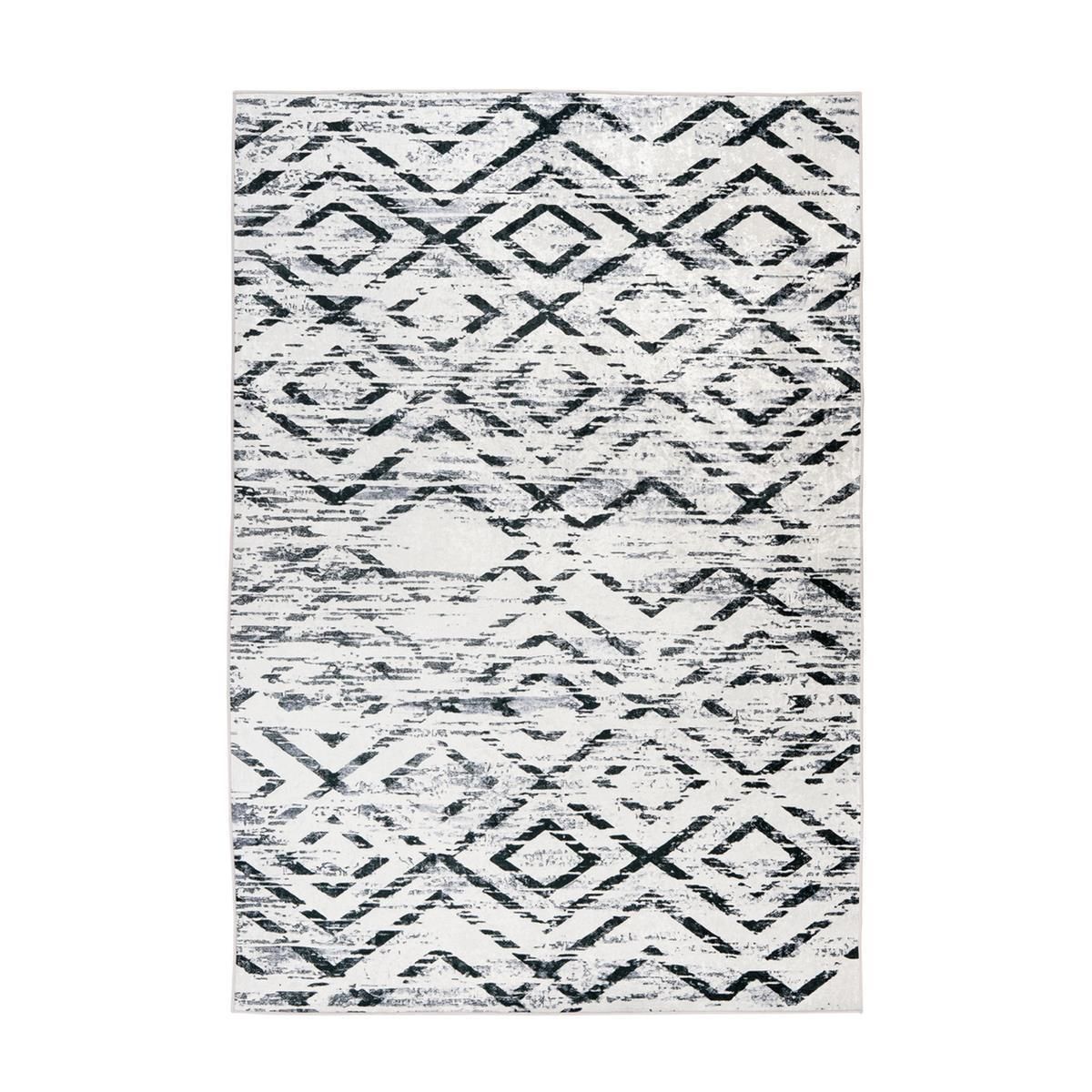 Teppich Sally 425 Schwarz / Weiß 80 cm x 150 cm