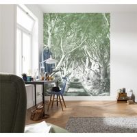 Vlies Fototapete - Alley Graphite - Größe 200 x 250 cm