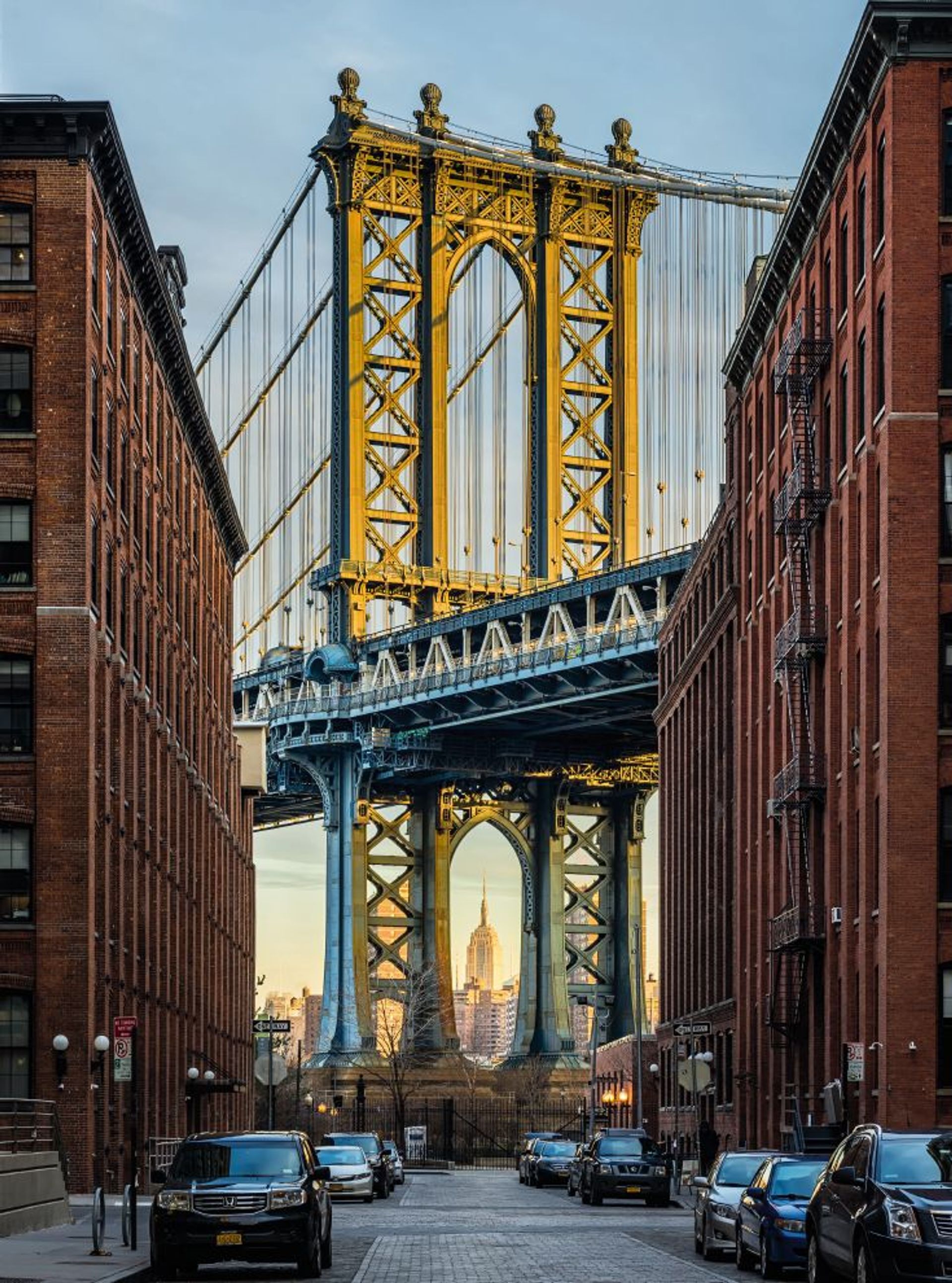 Vlies Fototapete - Brooklyn - Größe 184 x 248 cm