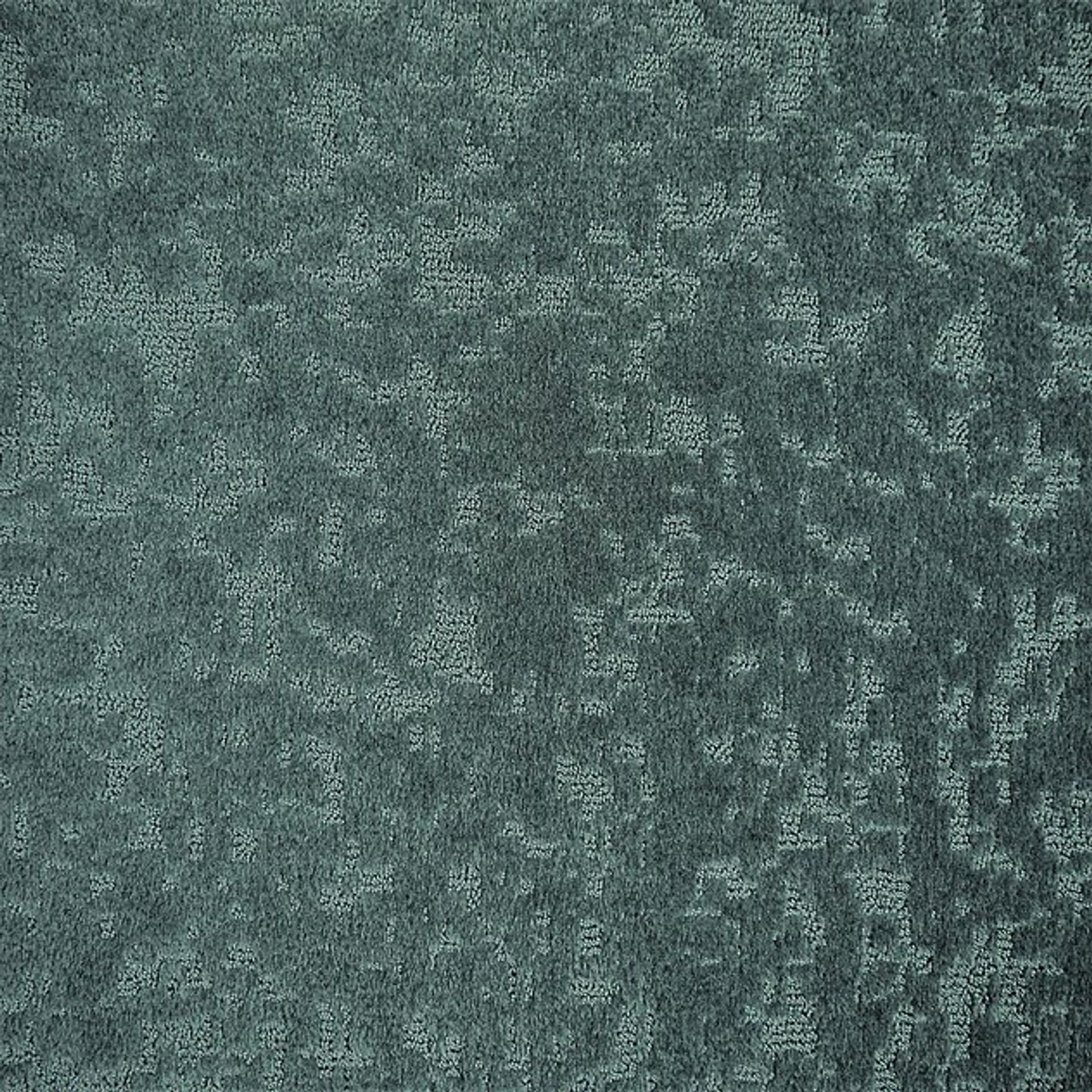 Teppichfliesen 25 x 100 cm selbsthaftend INFLOOR-GIRLOON Cascade-MO Grün 441 gemustert