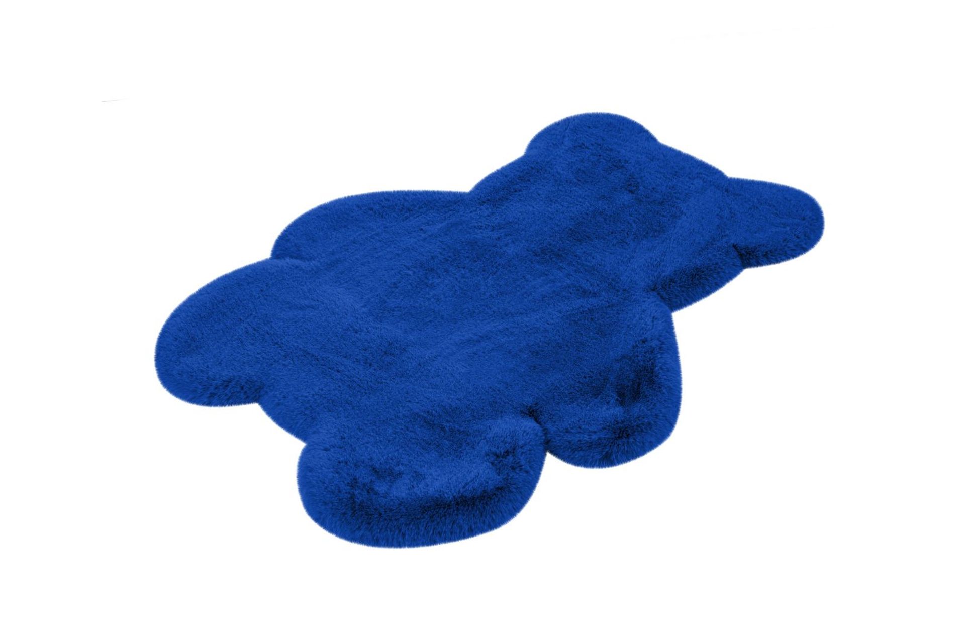 Teppich Lovely Kids 825-Teddy Blau 73 cm x 90 cm
