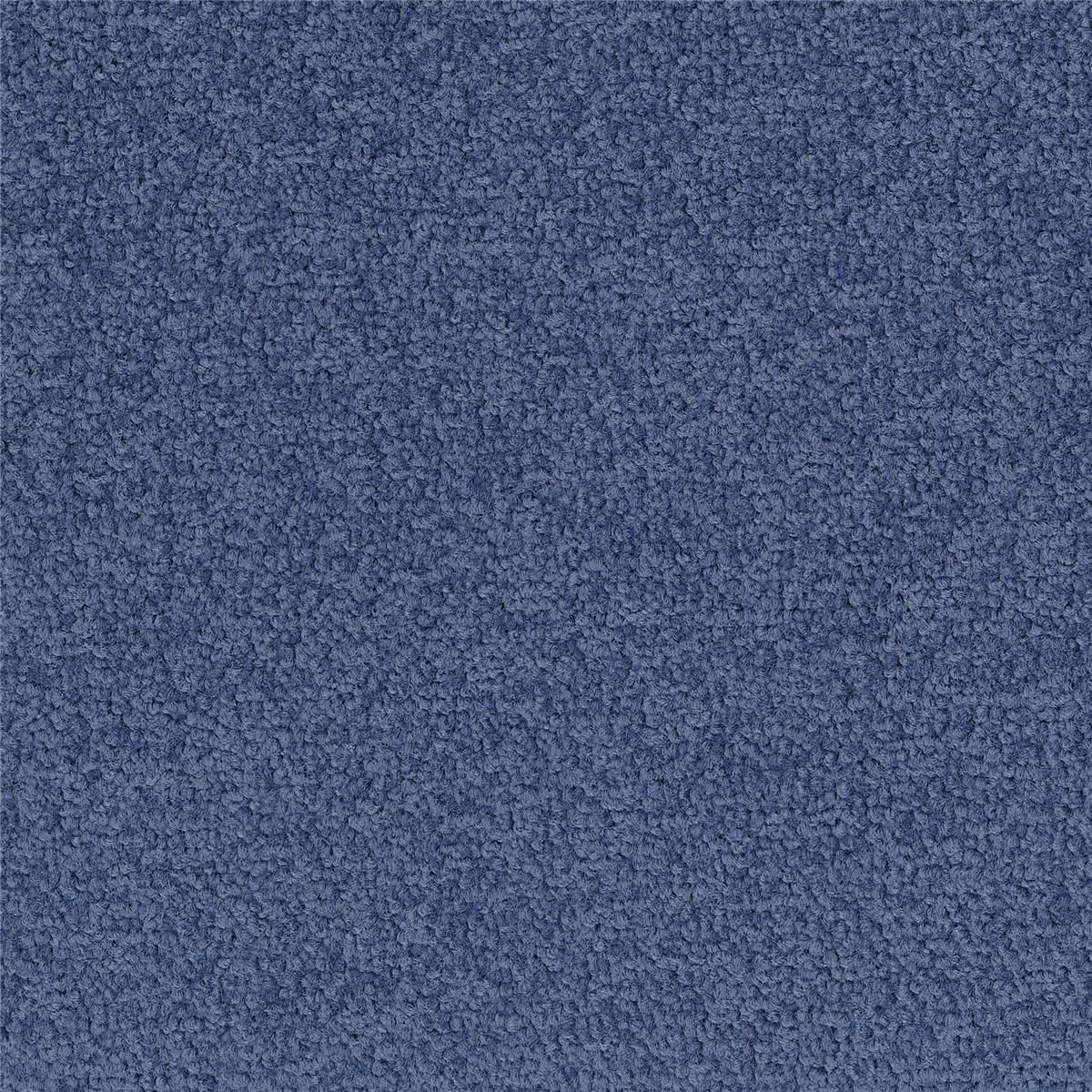 Teppichfliesen 50 x 50 cm Velours Palatino A072 8803 Blau Allover