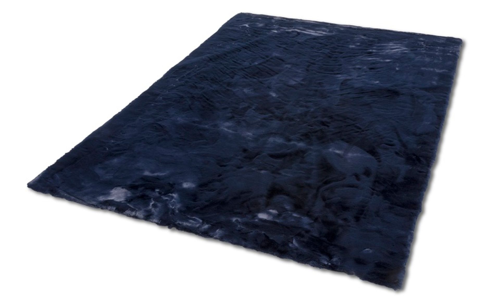 Teppich TENDER Nachtblau - 80 cm x 150 cm