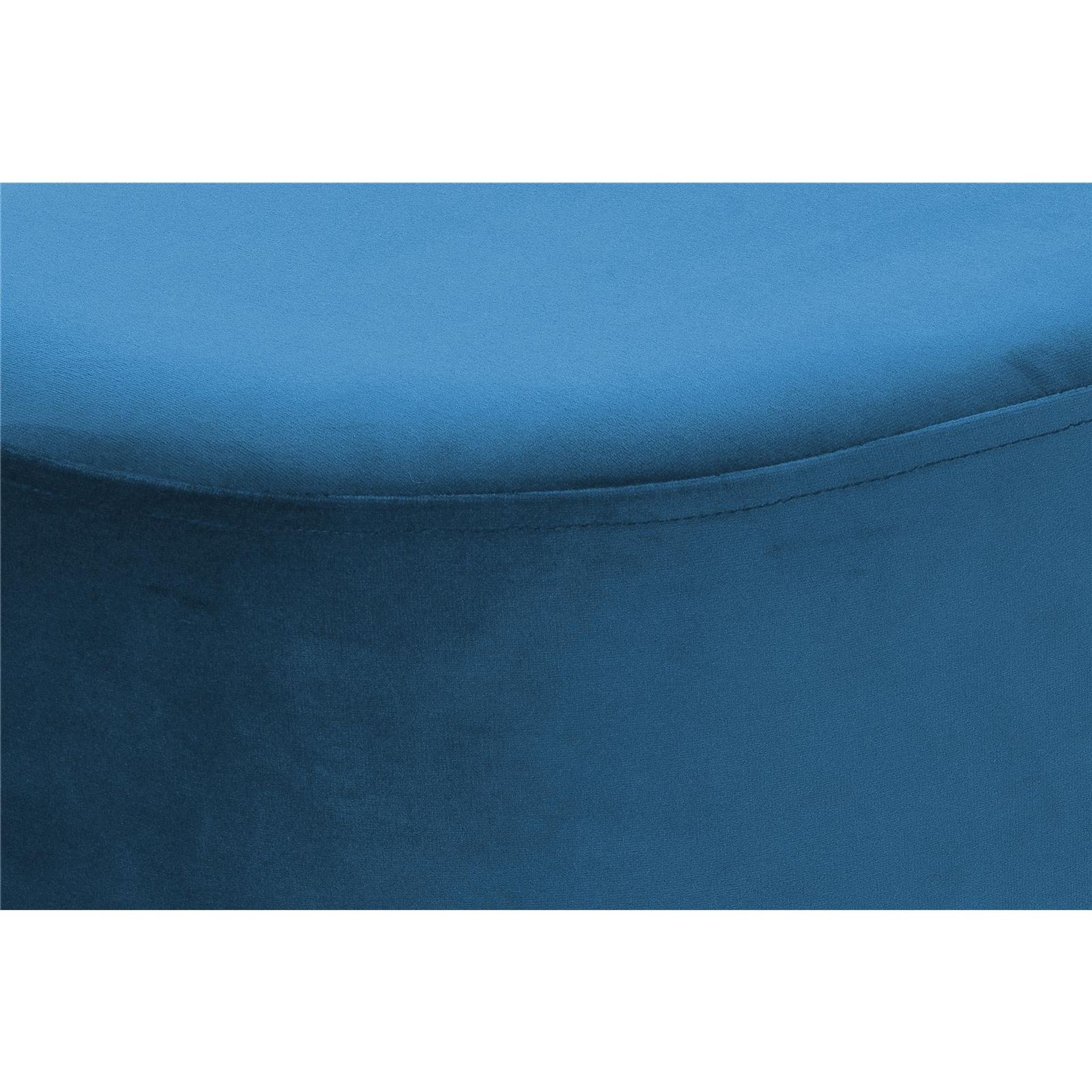 Hocker Nano 410 Blau - 55 cm (L) x 35,5 cm (B) x 43 cm (H)