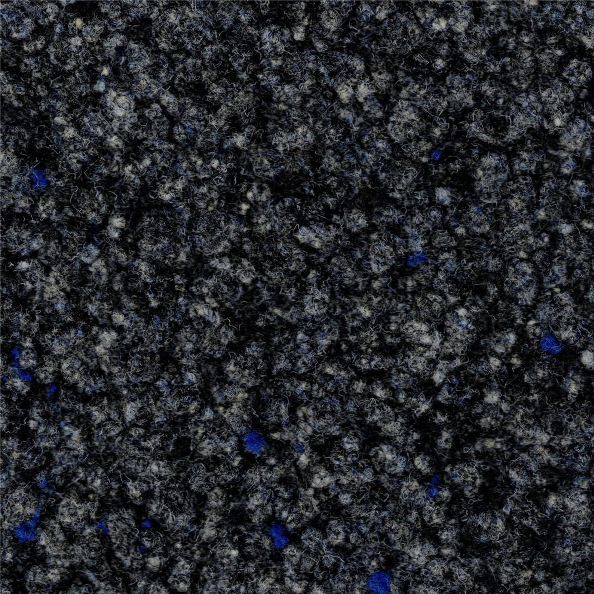 Teppichfliese 50 cm x 50 cm Fabromont Kugelgarn Resista Modul Eisblau 198