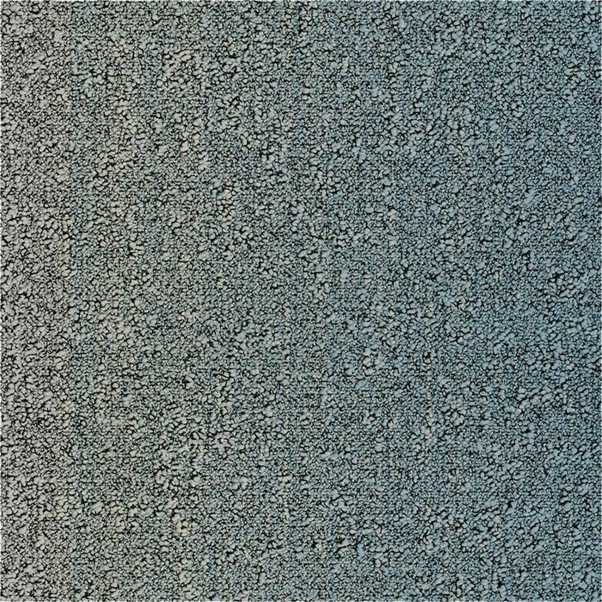 Teppichfliesen 50 x 50 cm Schlinge strukturiert Fuse B755 8836 Blau Textur