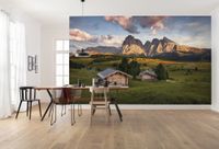 Vlies Fototapete - Dolomitentraum - Größe 450 x 280 cm