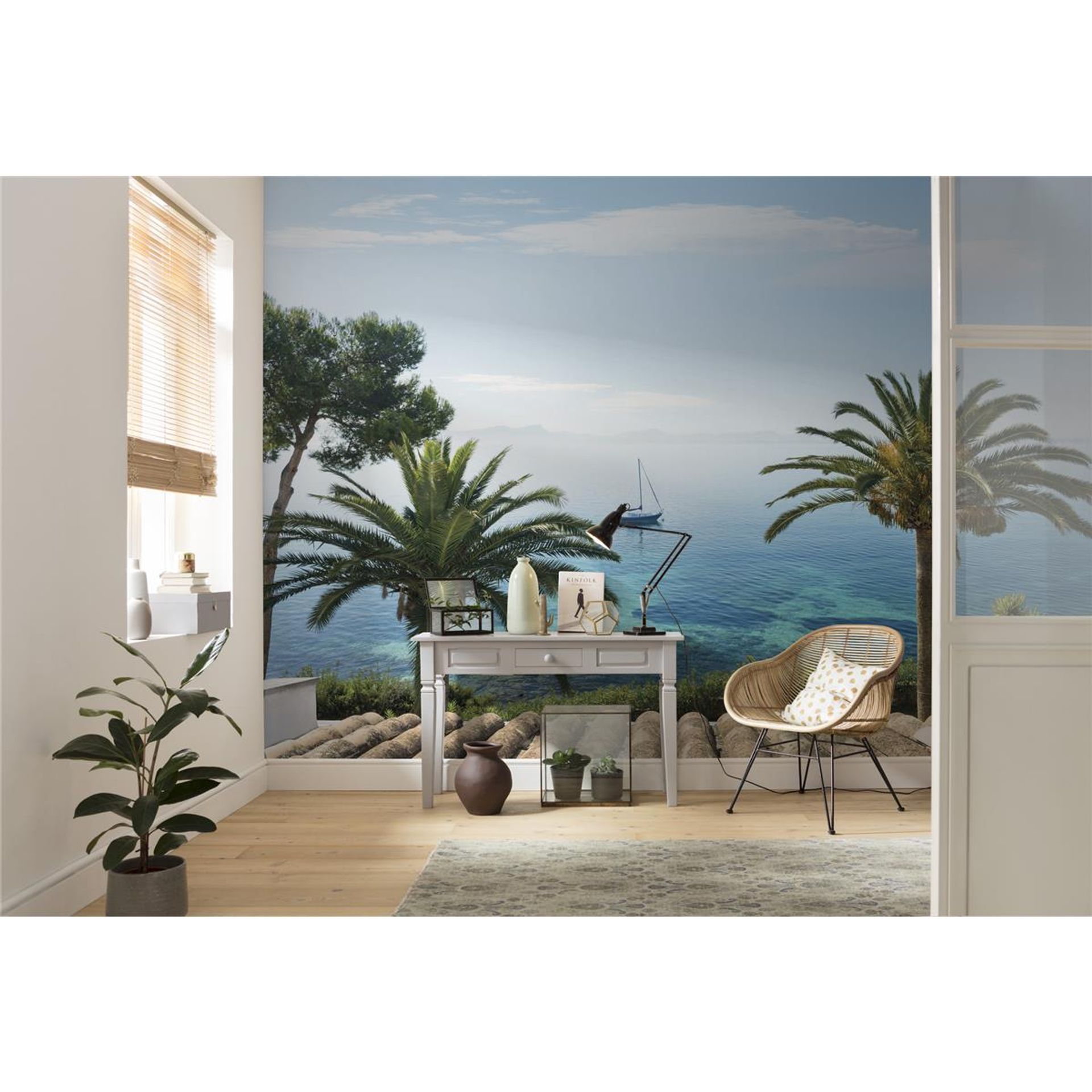 Vlies Fototapete - Paradise View - Größe 450 x 280 cm