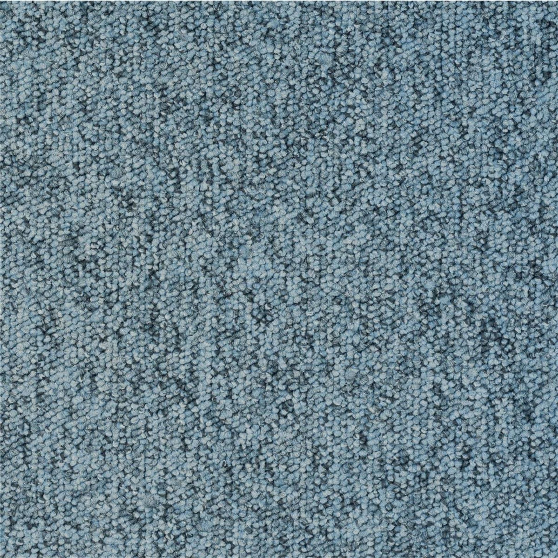 Teppichfliesen 50 x 50 cm Schlinge Tempra A235 8225 Blau Allover
