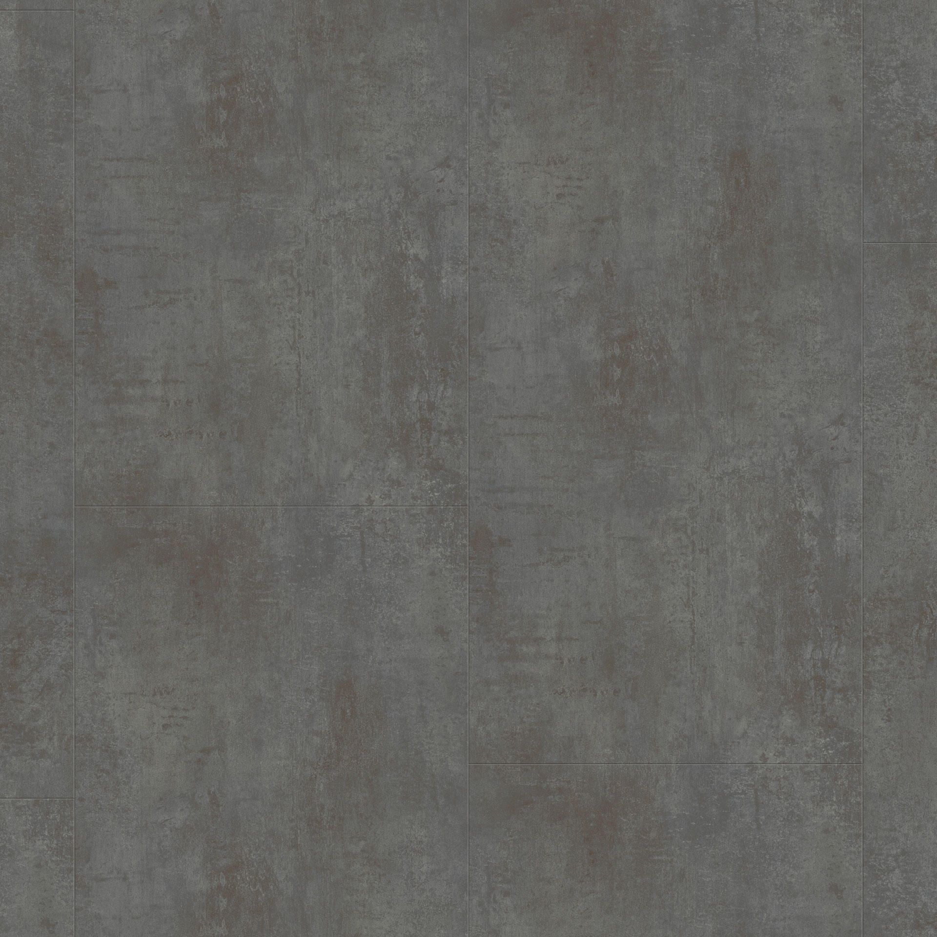 Designboden CLASSICS-Oxide-Black Steel Fliese 60,1 cm x 32,38 cm - Nutzschichtdicke 0,30 mm