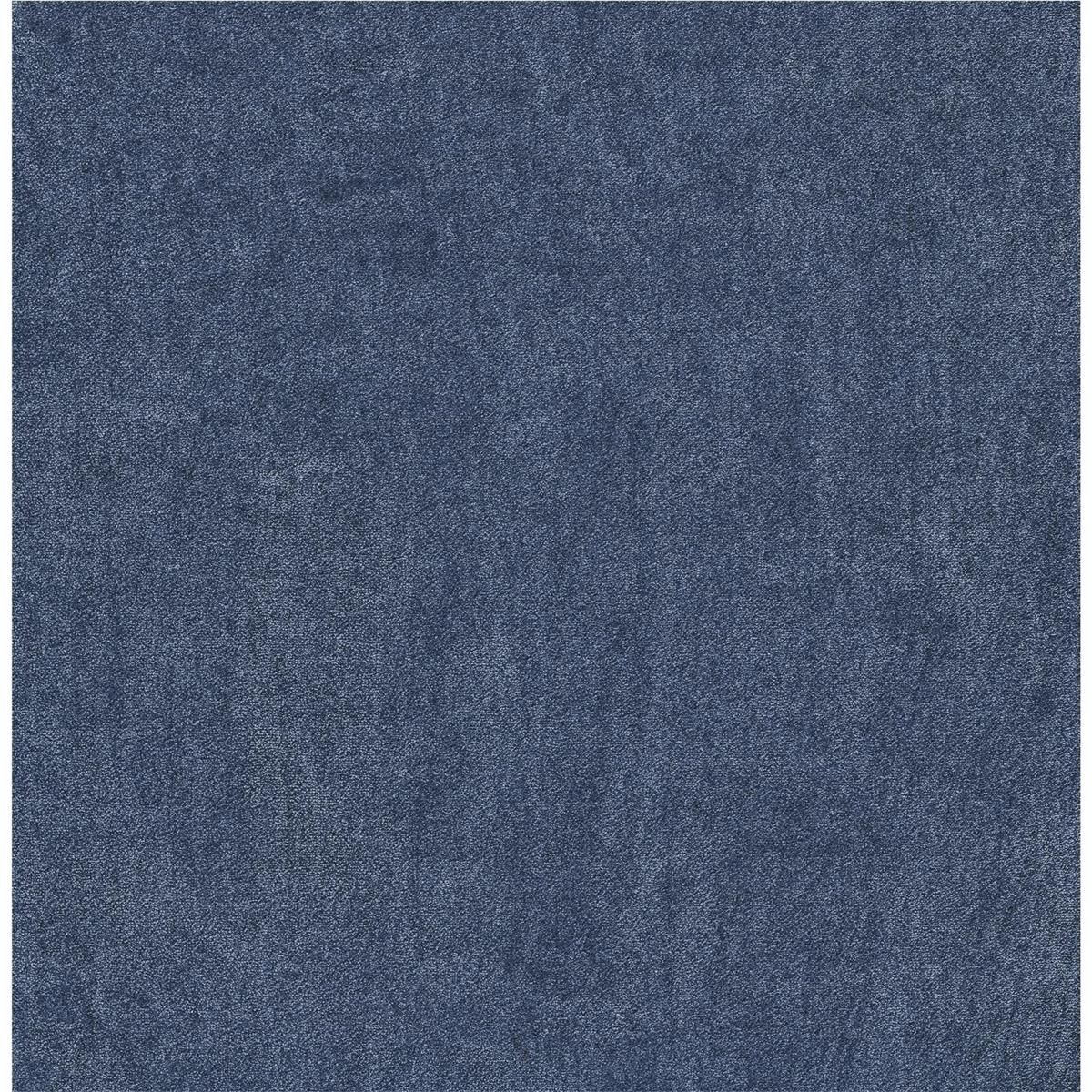 Teppichboden Vorwerk Superior 1064 LYRICA Velours Blau 3Q61 - Rollenbreite 500 cm
