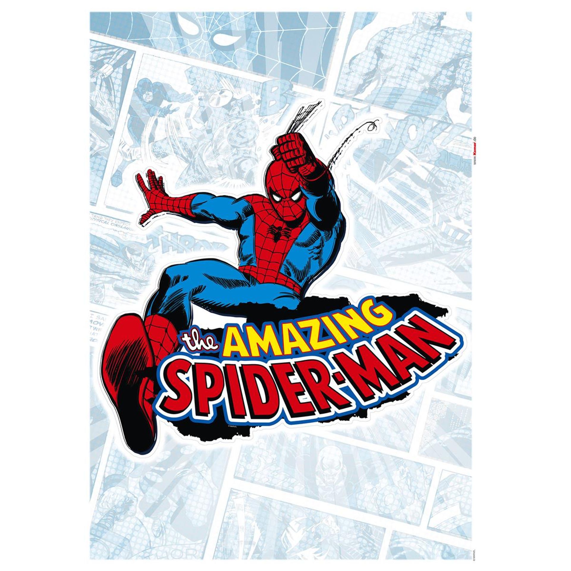 Wandtattoo - Spider-Man Comic Classic  - Größe 50 x 70 cm