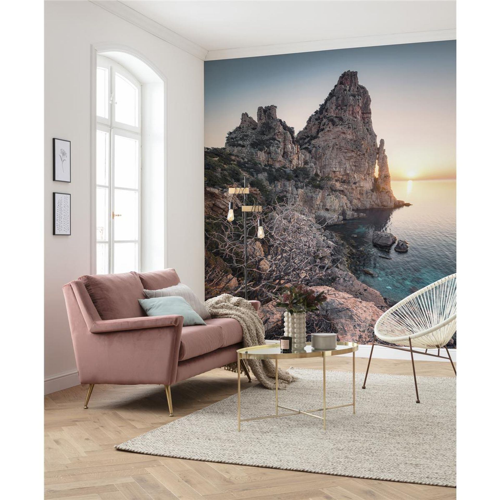 Vlies Fototapete - Colors of Sardegna - Größe 250 x 280 cm