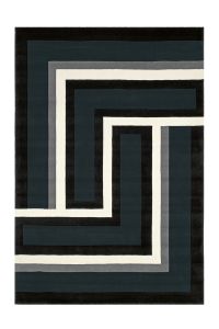 Teppich Joy 4071 Schwarz / Weiß 70 cm x 140 cm