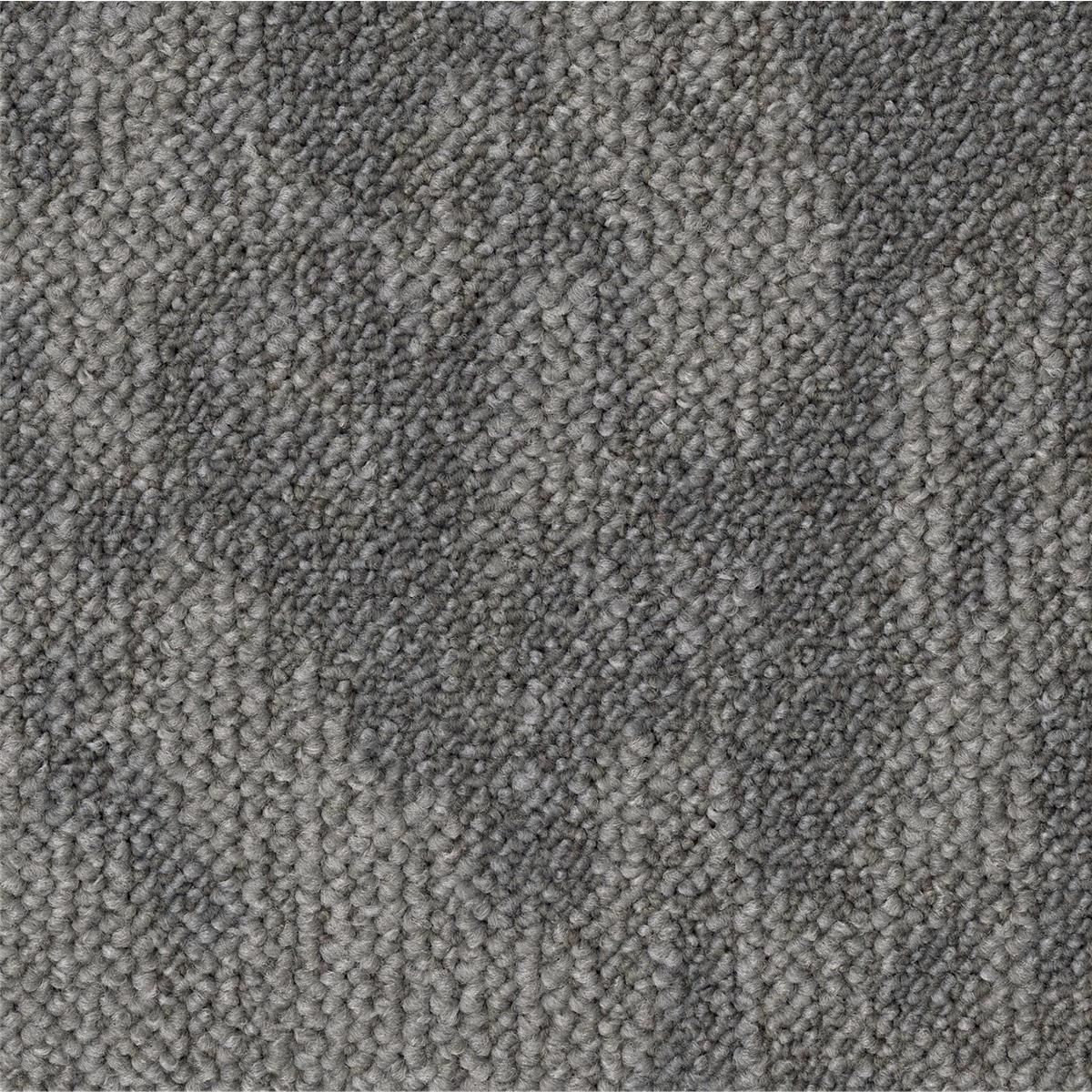 Teppichfliesen 50 x 50 cm Schlinge strukturiert Desert B882 9094 Grau Organisch