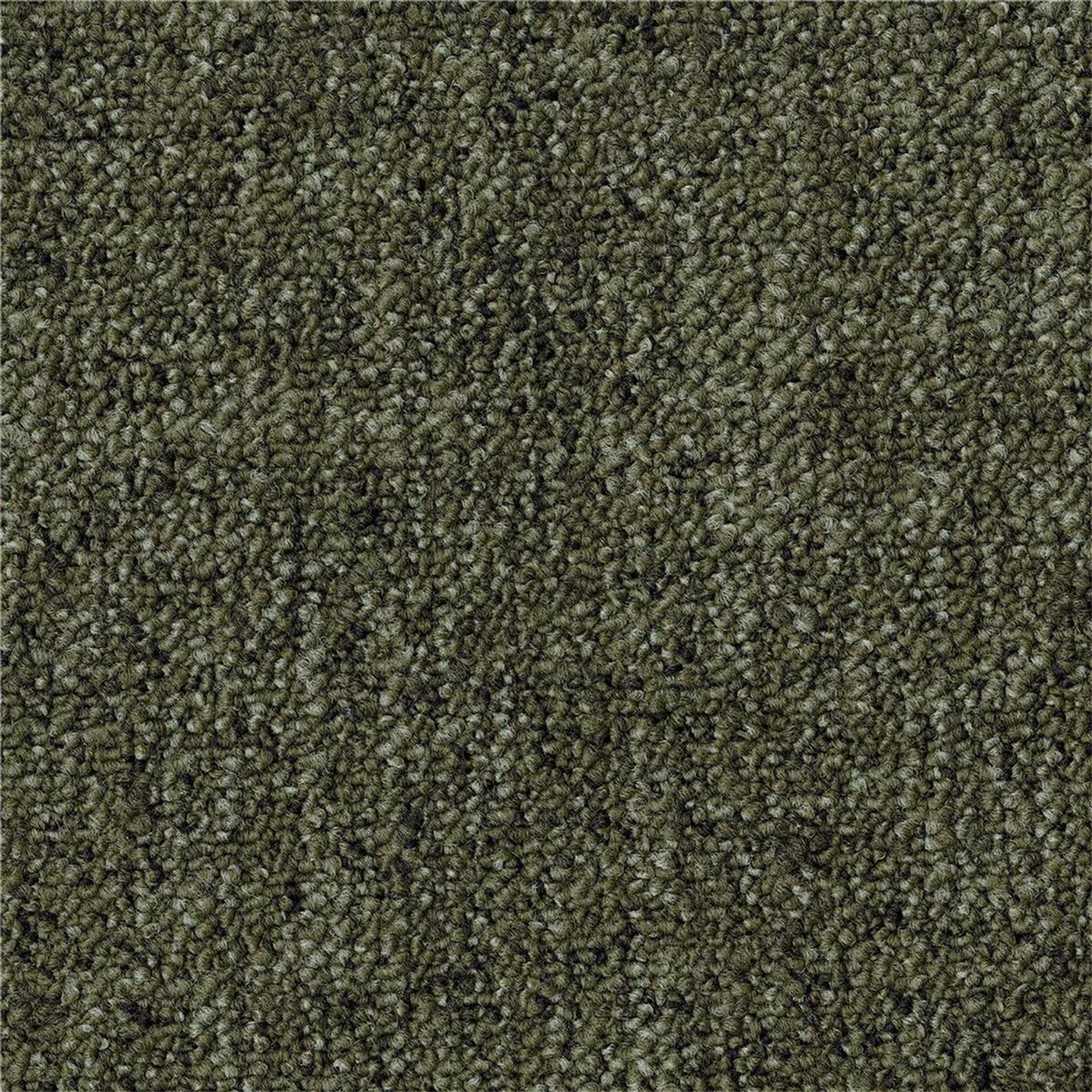 Teppichfliesen 50 x 50 cm Schlinge strukturiert Linon AA83 7942 B8 Grün Textur