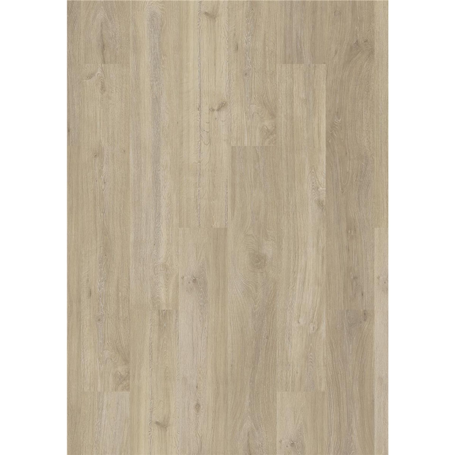 Laminat Planke 19,2 cm x 128,5 cm Klassik 1-Stab AS Oak cremeline - 7 mm Stärke