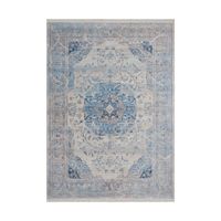 Teppich Tibet - Nagqu Blau 120 cm x 170 cm