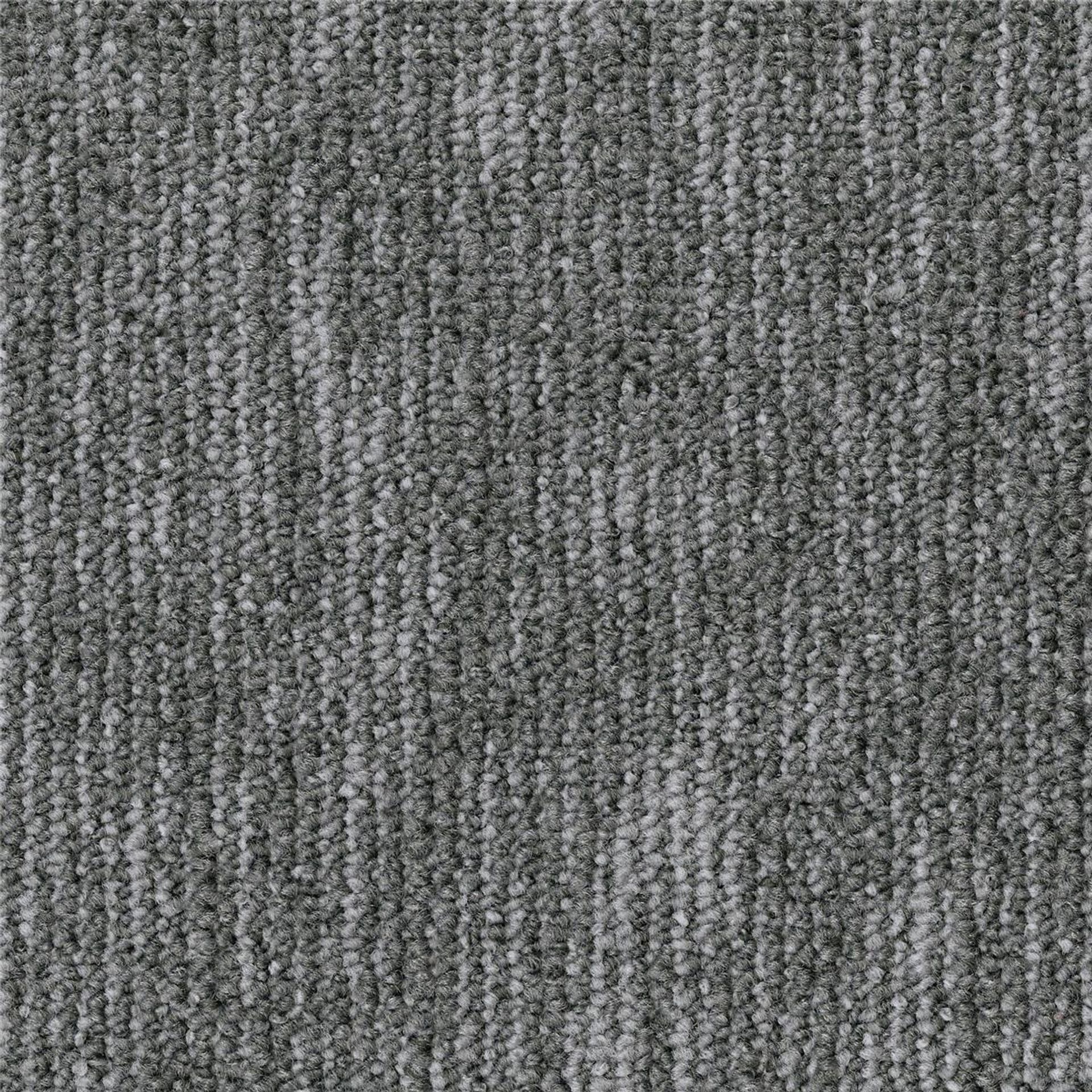 Teppichfliesen 50 x 50 cm Schlinge Grain B867 9506 Grau Textur