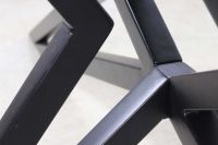 Tischgestell 3D-Model Spinnenfuß EDE-04 Schwarz Metall B/H/T: 80 cm 72 cm 180 cm