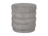 Poof Rund rings Large EDE-04 Weiss Adore B/H/T: 45 cm 40 cm 45 cm