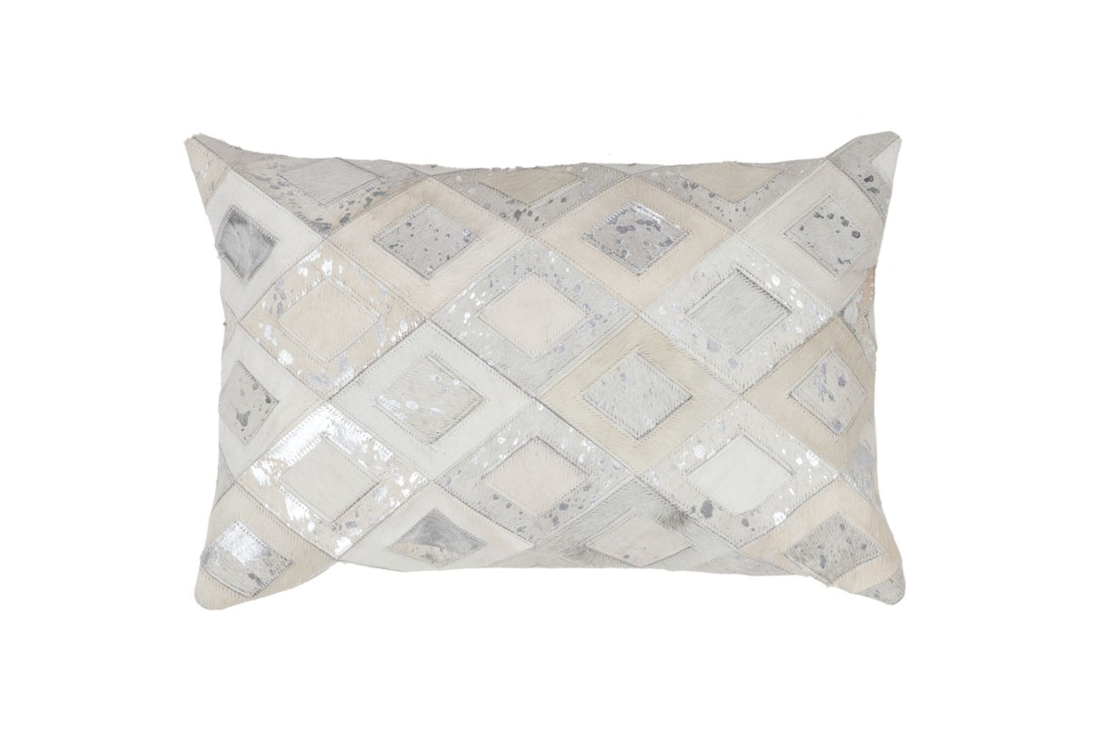 Kissen (gefüllt) Spark Pillow 110 Grau / Silber 40 cm x 60 cm