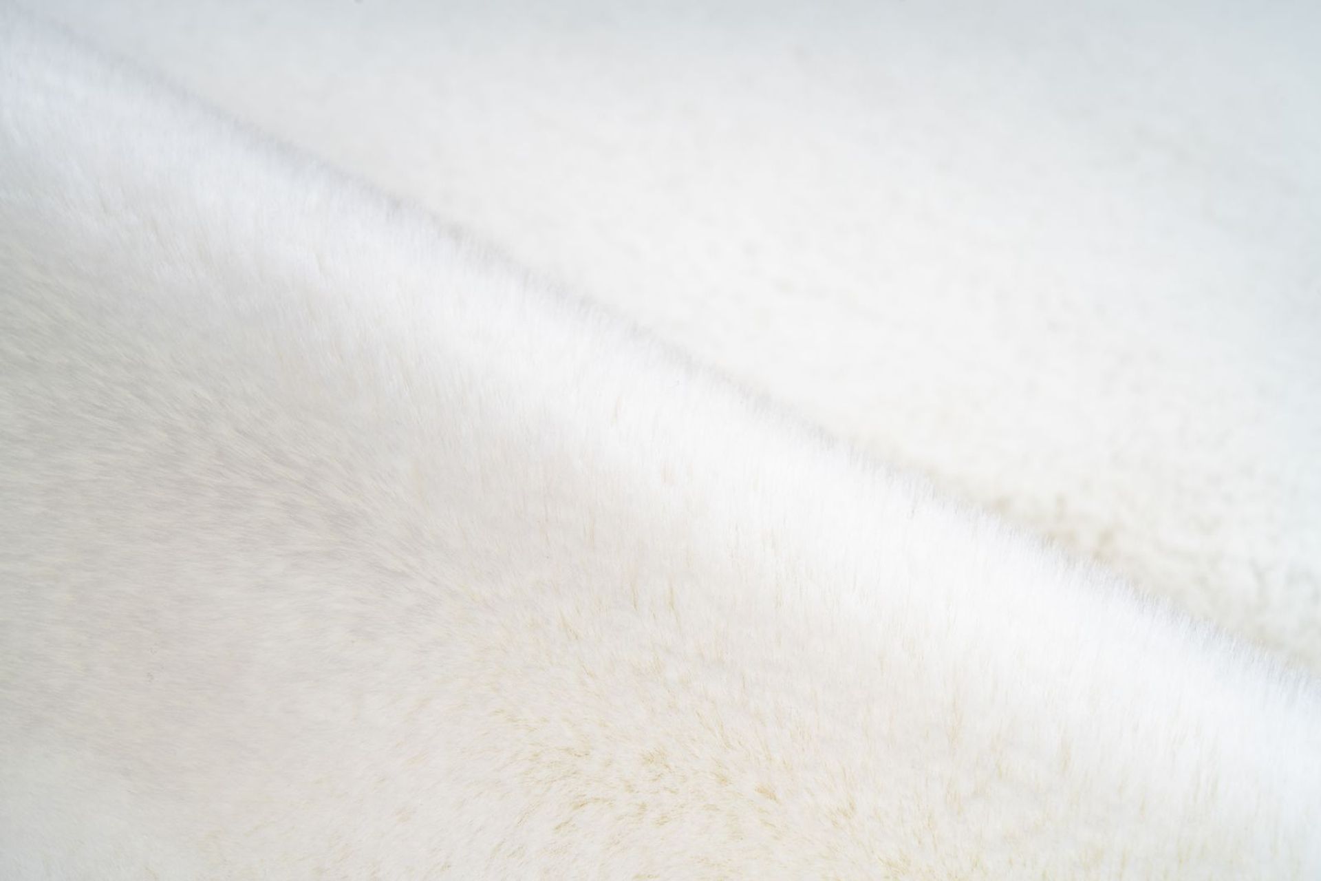 Teppich Rabbit Double Sheepskin 300 Weiß  60 cm x 180 cm