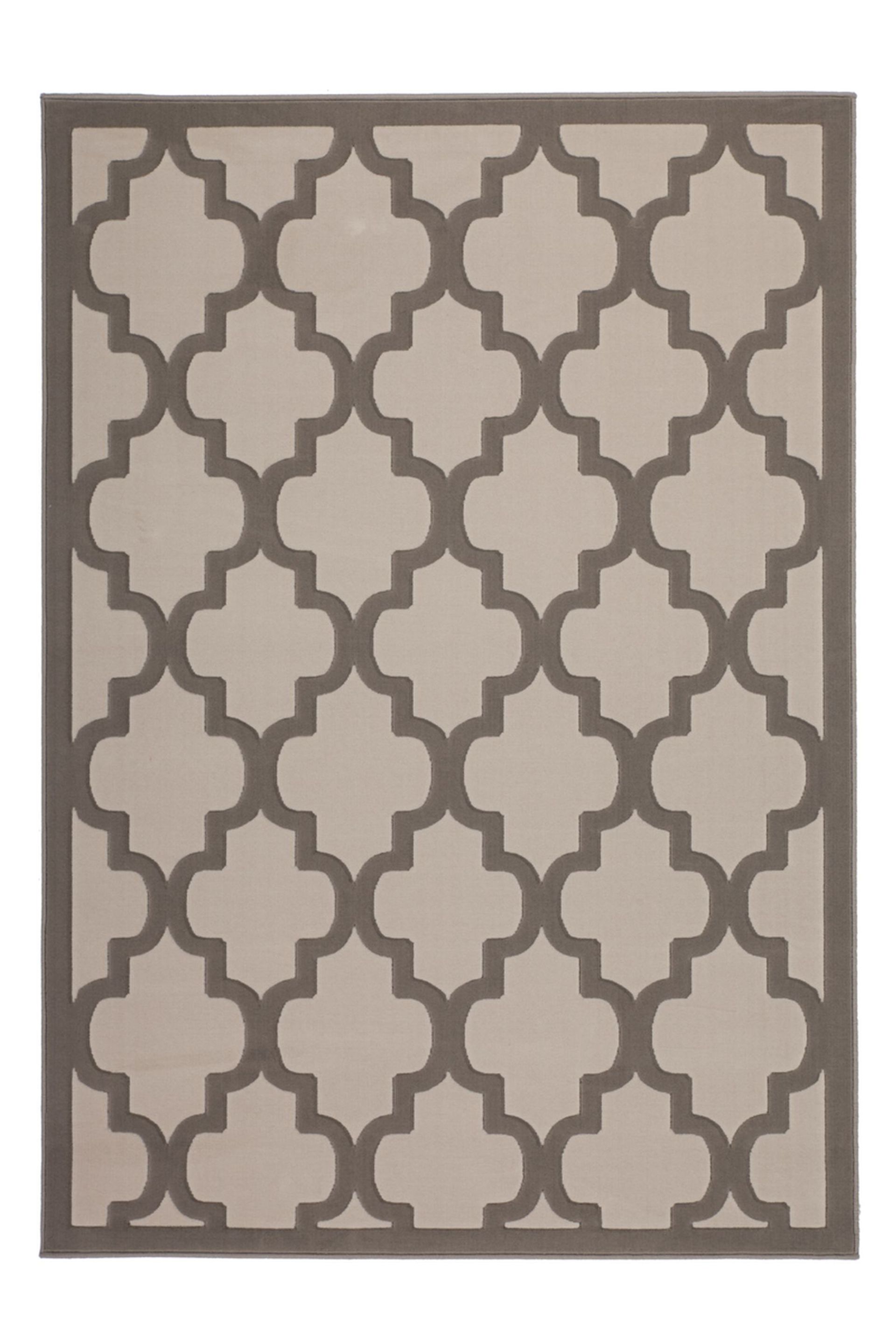 Teppich Manolya 3097 Taupe-Silber 200 cm x 290 cm