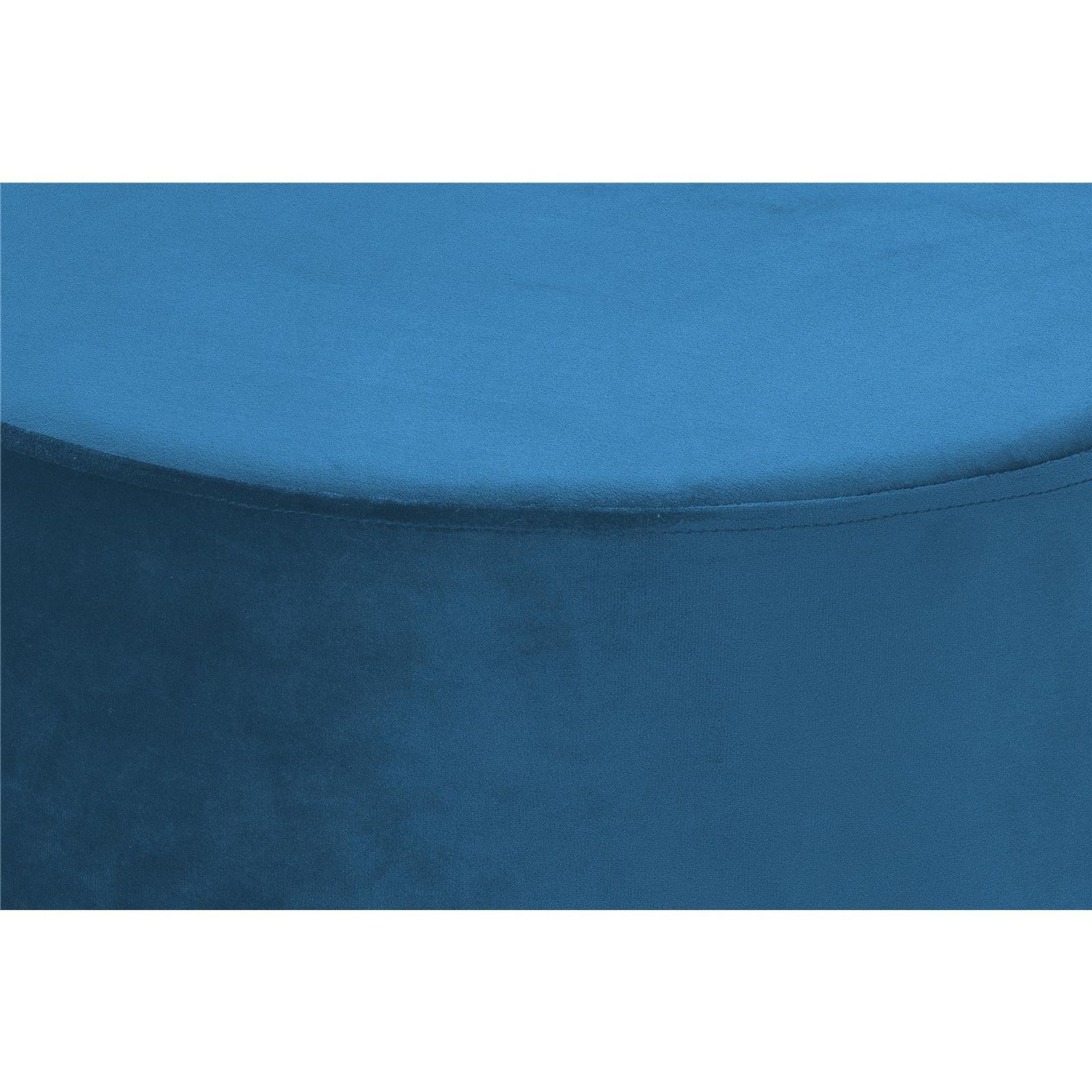 Hocker Nano 310 Blau - 55 cm (L) x 55 cm (B) x 35 cm (H)