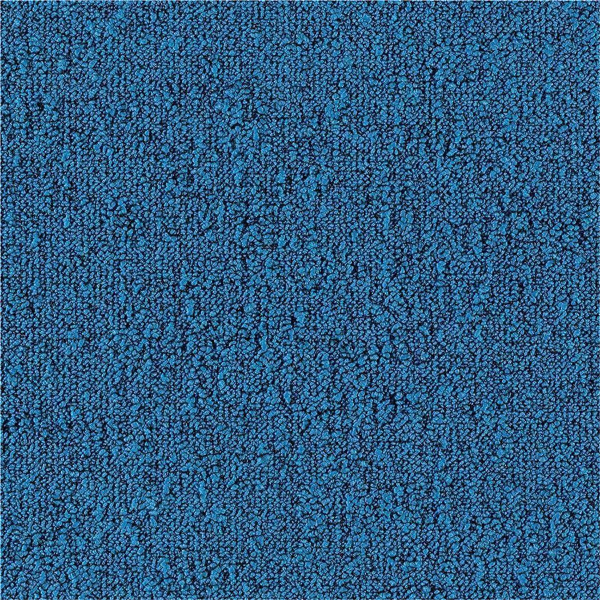 Teppichfliesen 50 x 50 cm Schlinge strukturiert Fields B751 8224 Blau Allover