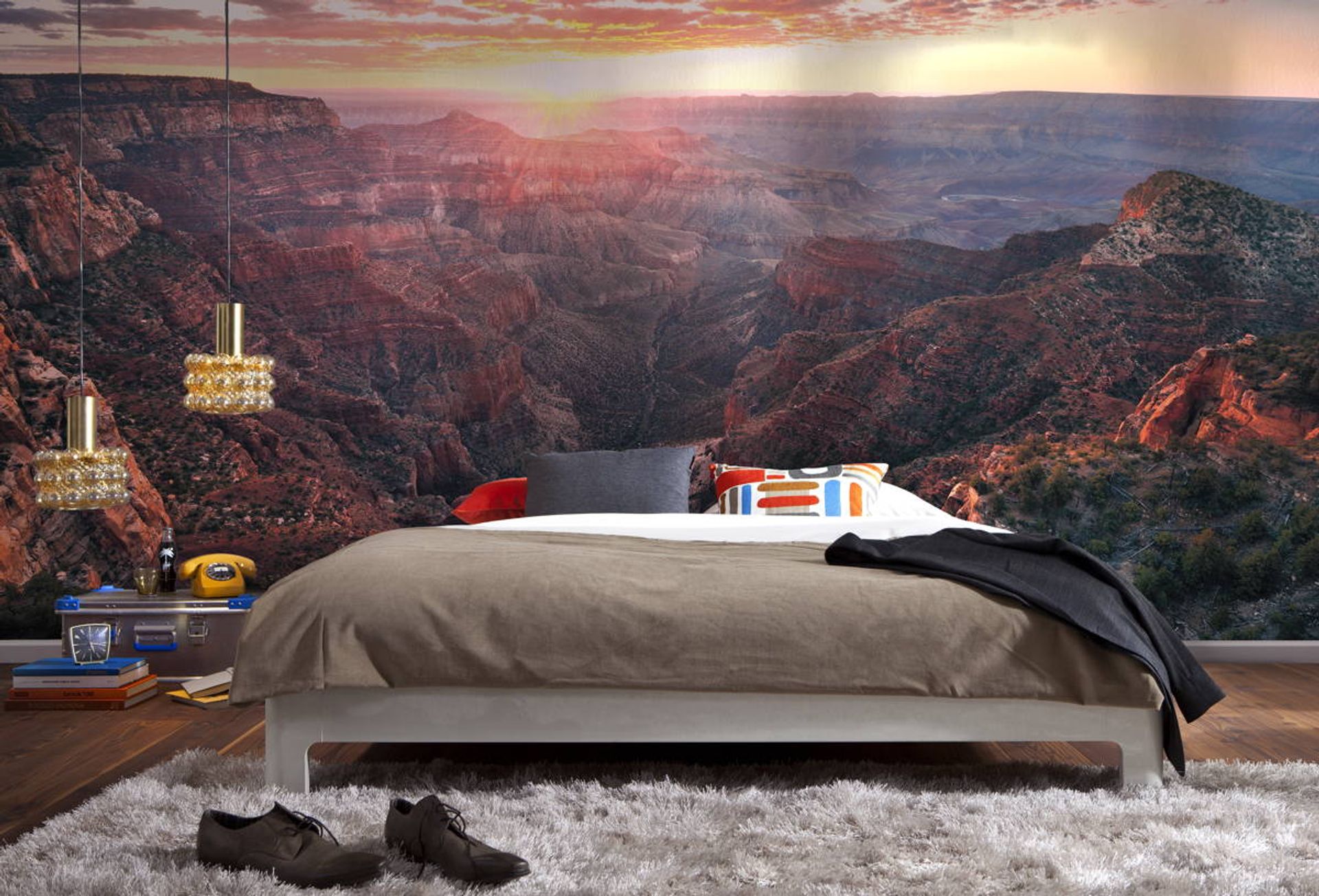 Vlies Fototapete - The Canyon - Größe 400 x 250 cm