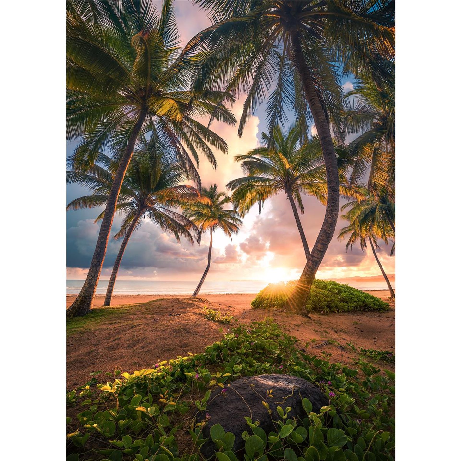 Vlies Fototapete - Vertical Paradise - Größe 200 x 280 cm