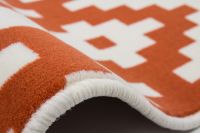 Teppich Now! 300 Elfenbein / Orange 160 cm x 230 cm