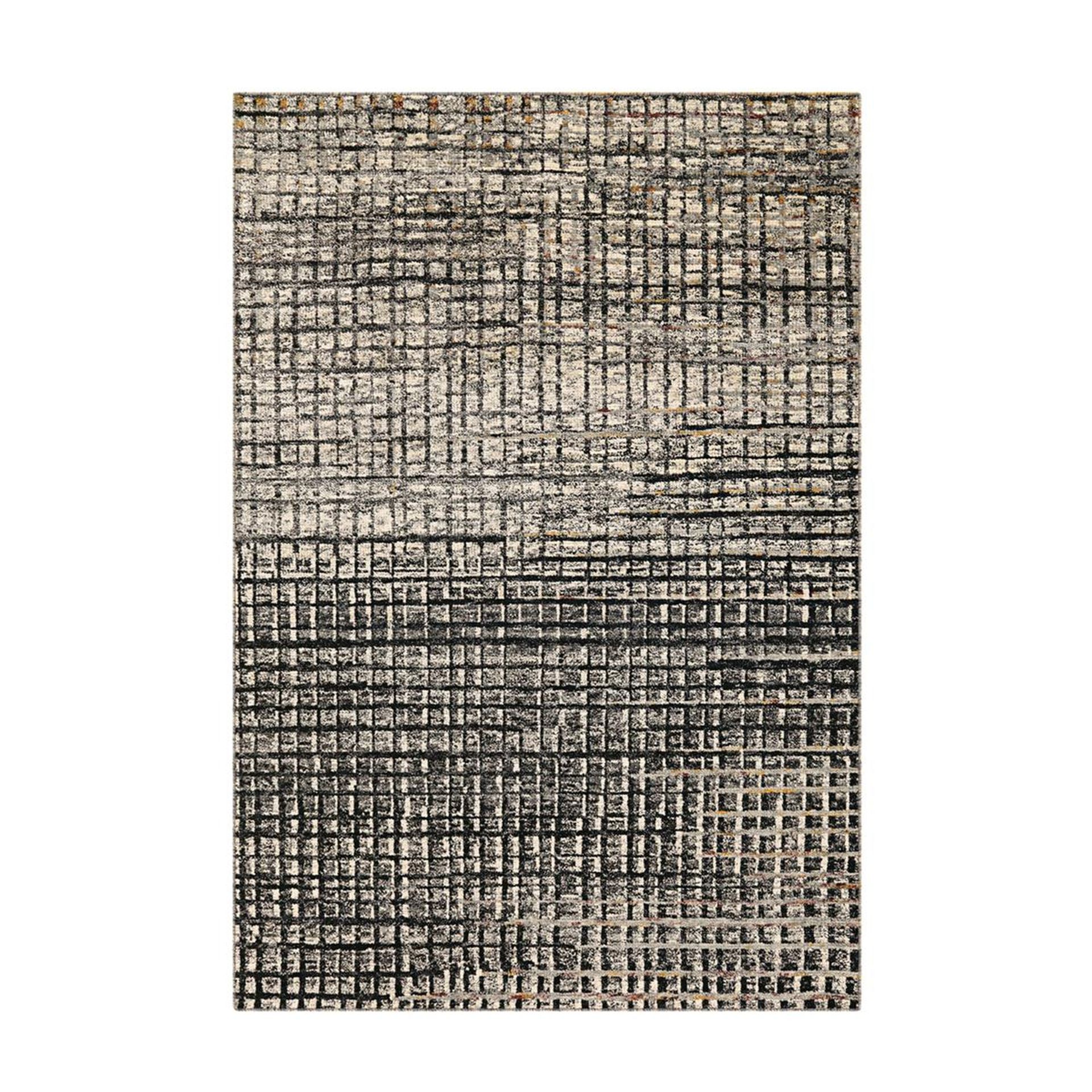 Teppich Topaz 5400 Grau / Schwarz 80 cm x 150 cm