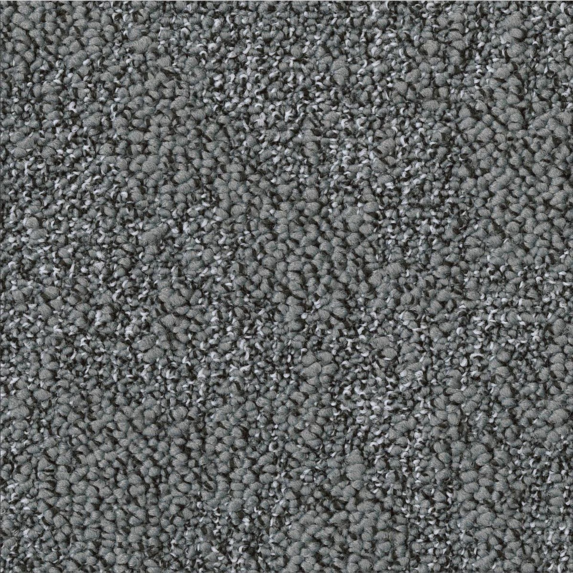 Teppichfliesen 50 x 50 cm Schlinge strukturiert Granite AA88 9504 Grau Organisch
