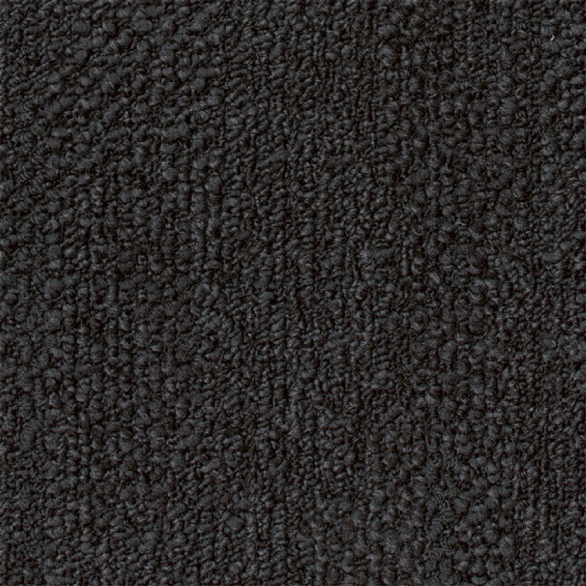 Teppichfliesen 50 x 50 cm Schlinge strukturiert Marvel AB49 9990 Schwarz Organisch