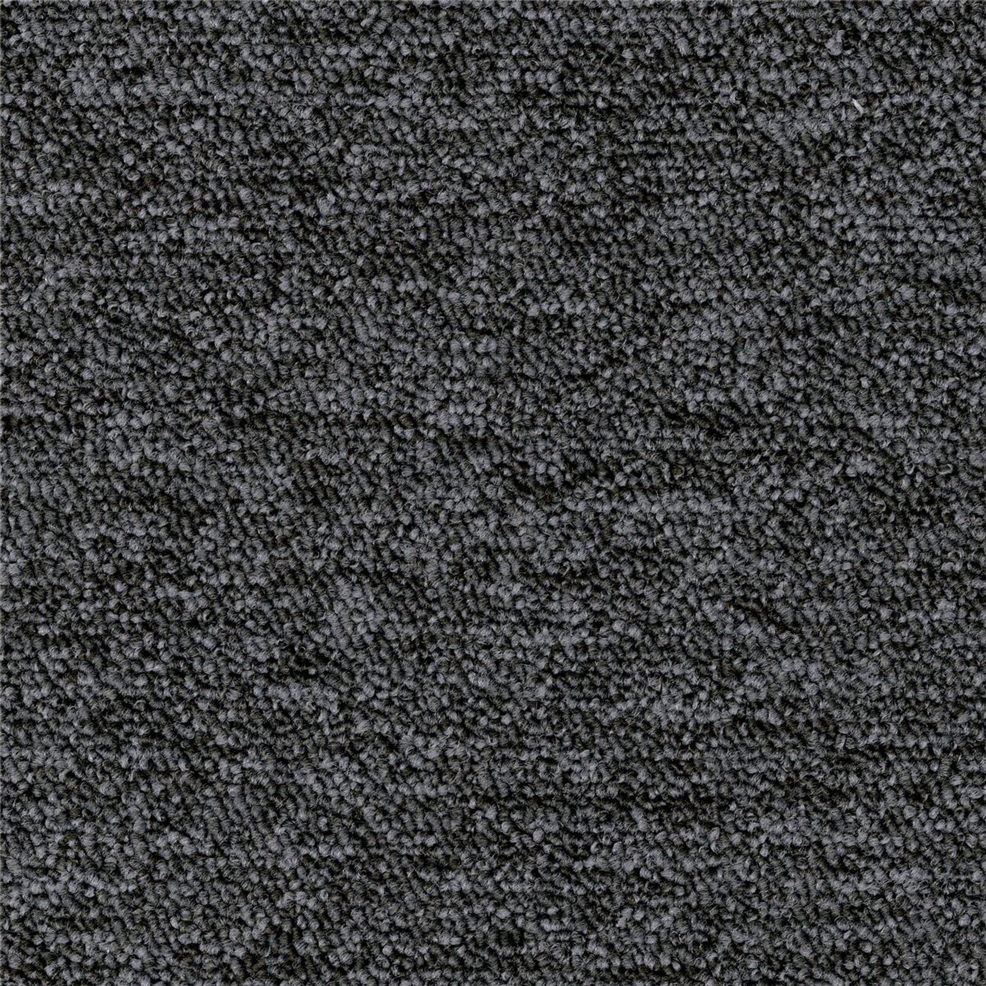 Teppichfliesen 50 x 50 cm Schlinge Stratos A138 9975 Grau Allover