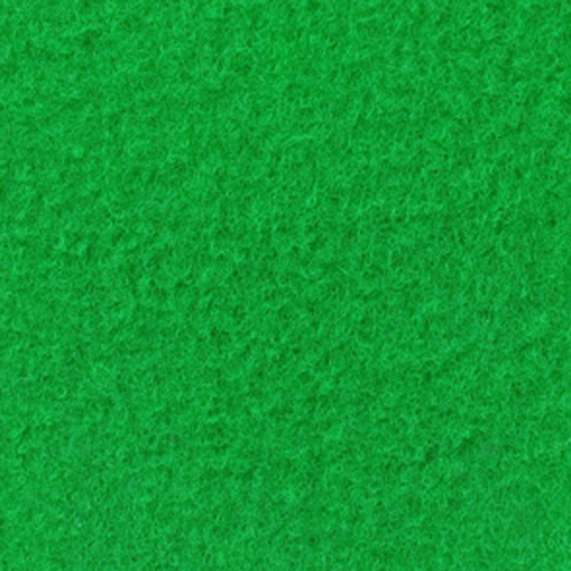 Messeboden Velours EXPOLUXE Apple Green 9551 mit Schutzfolie  - Rollenbreite 200 cm