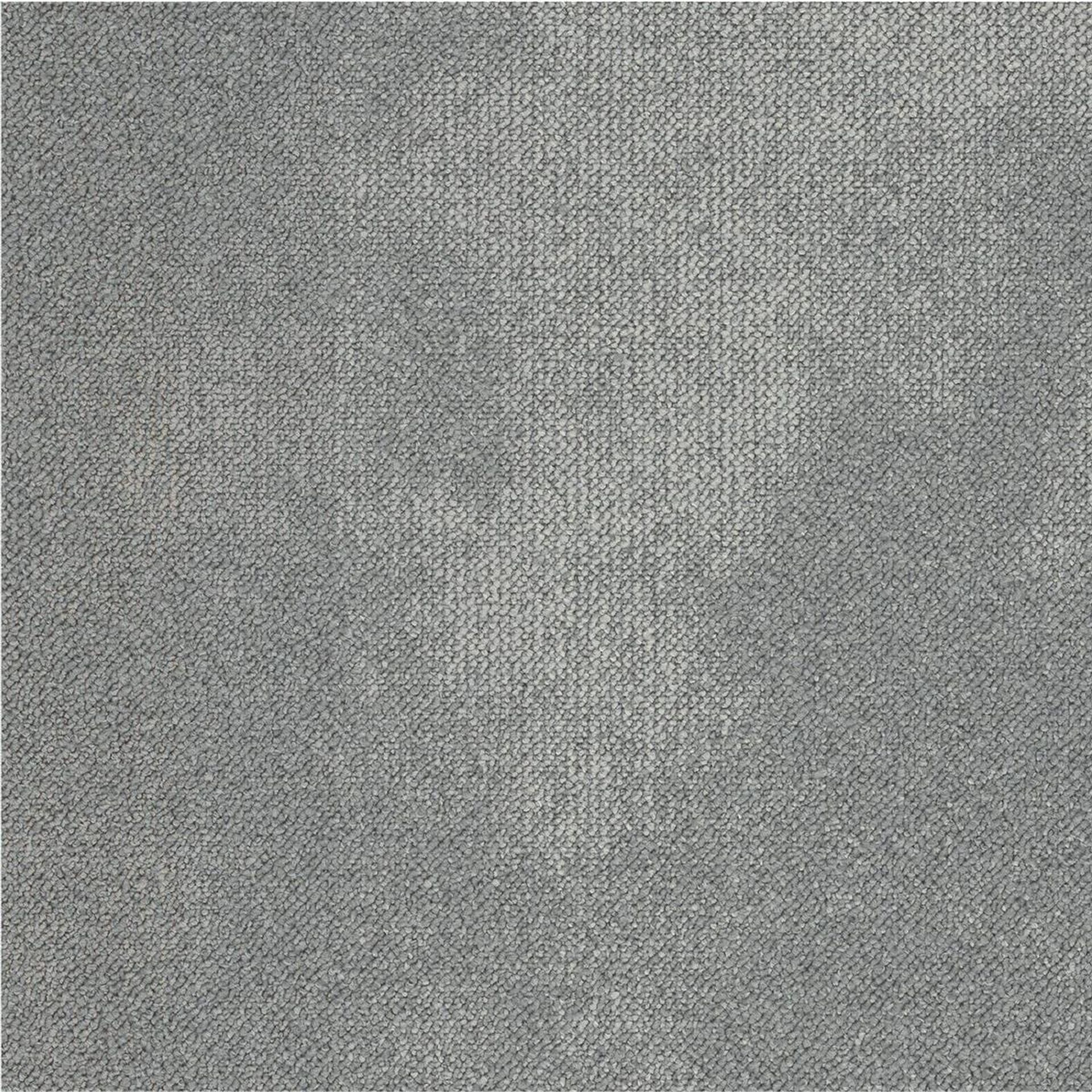Teppichfliesen 50 x 50 cm Schlinge strukturiert Serene AB93 9935-V B8 Grau Organisch