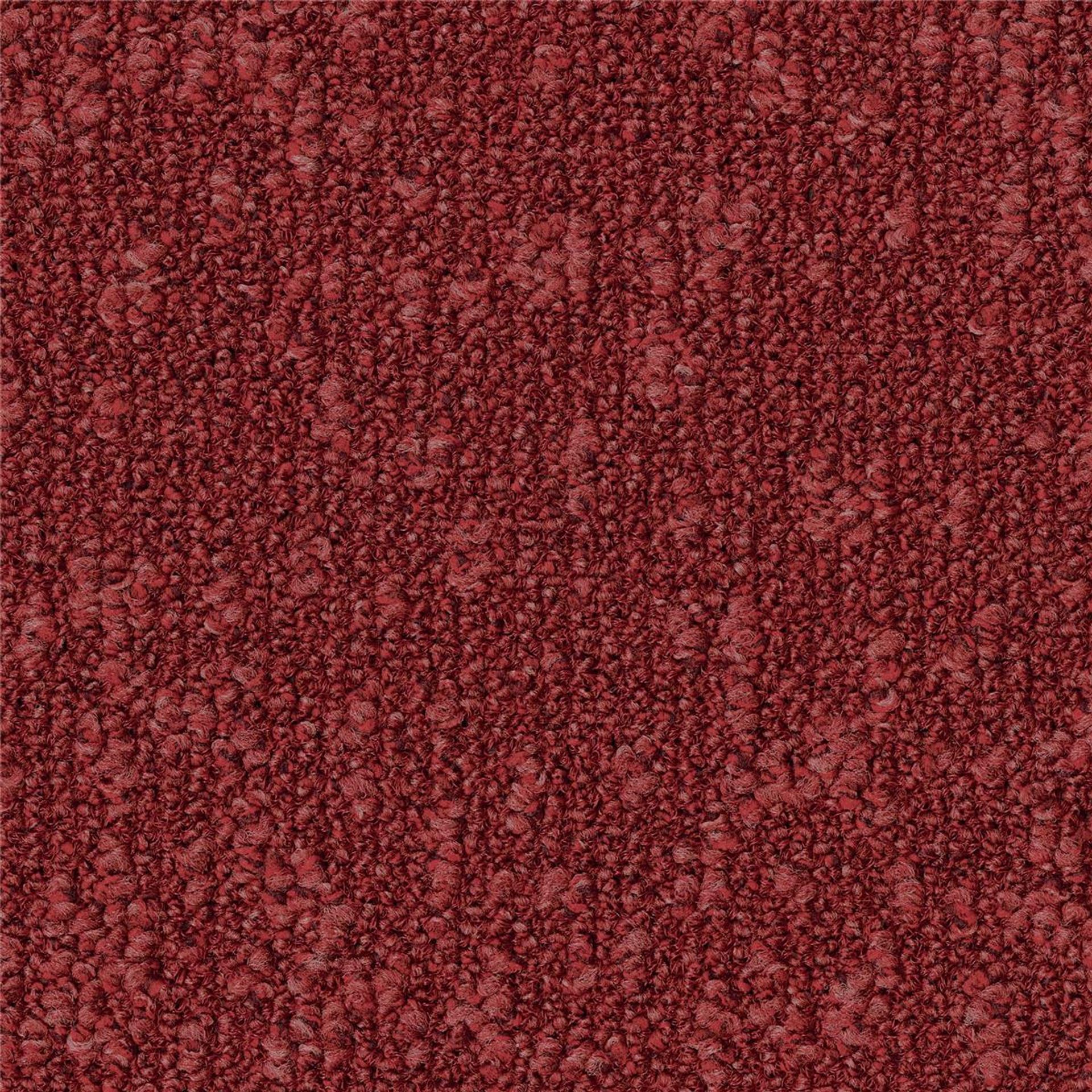 Teppichfliese 50 x 50 cm Schlinge strukturiert Desso AirMaster Tones AA70 4312 Rot Textur