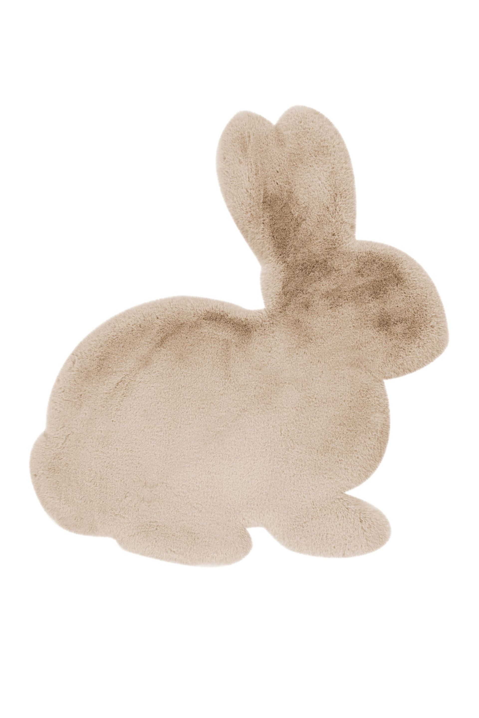 Teppich Lovely Kids 725-Rabbit Creme 80 cm x 90 cm